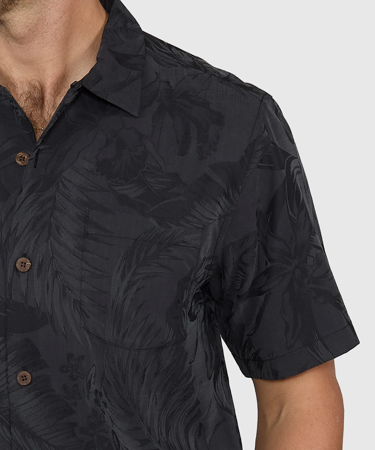 Tommy Bahama Coastal Ease Botanic Loom Camp Shirt - Image 8