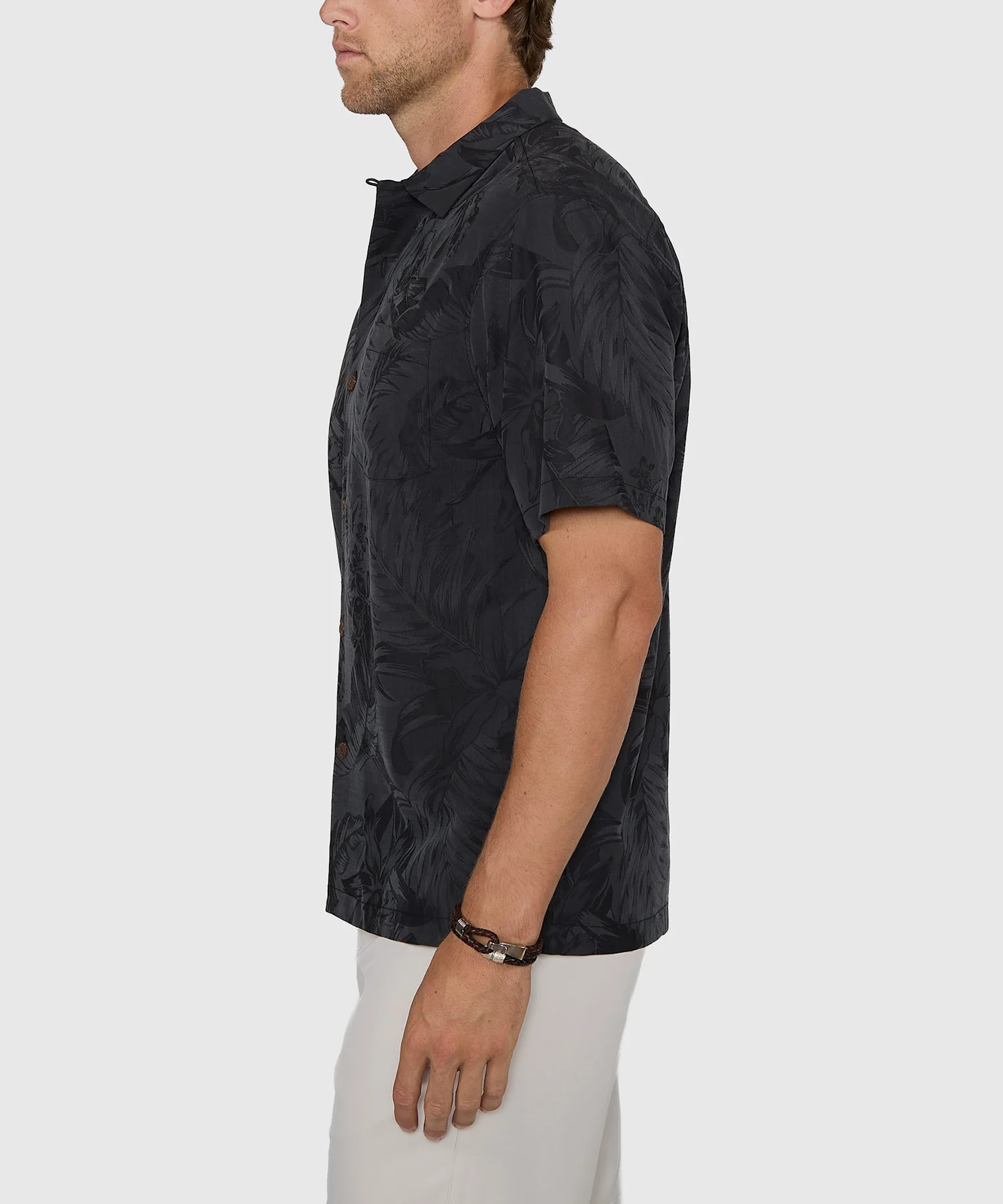 Tommy Bahama Coastal Ease Botanic Loom Camp Shirt - Image 9