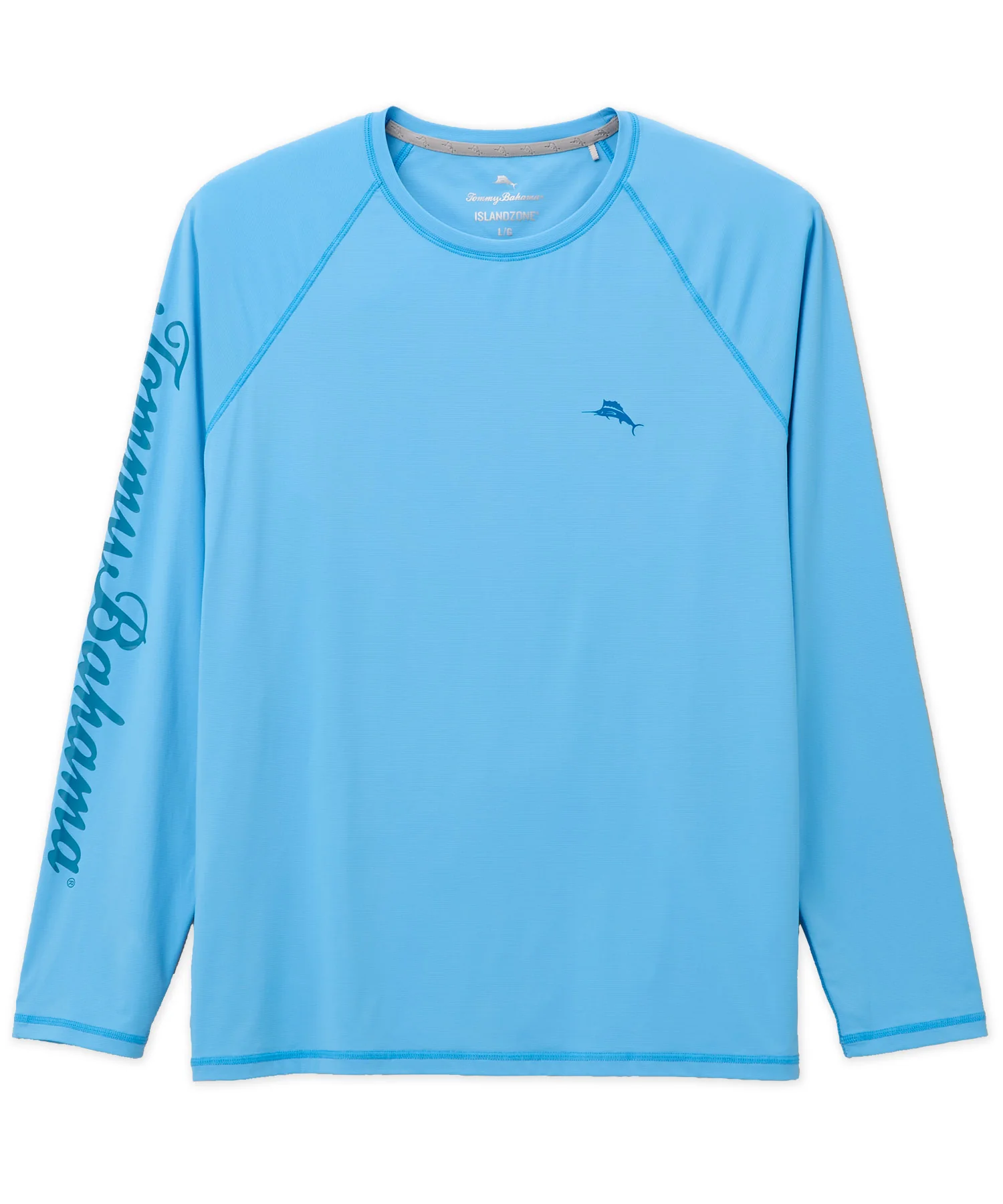 Tommy Bahama Chill Time Bay Long Sleeve Crew Neck Rash Guard Shirt - Image 7