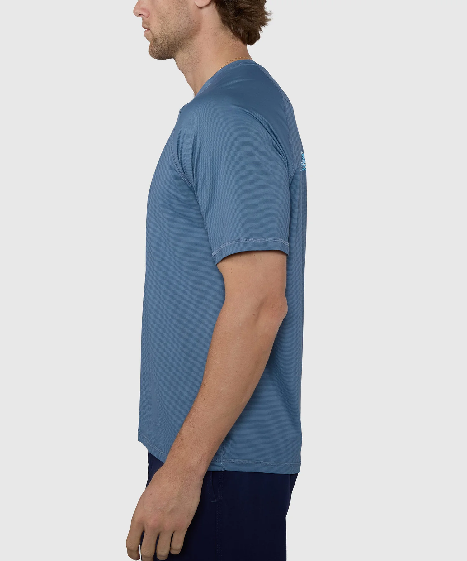 Tommy Bahama Chill Time Bay Short Sleeve Crew Neck Rash Guard T-Shirt - Image 5