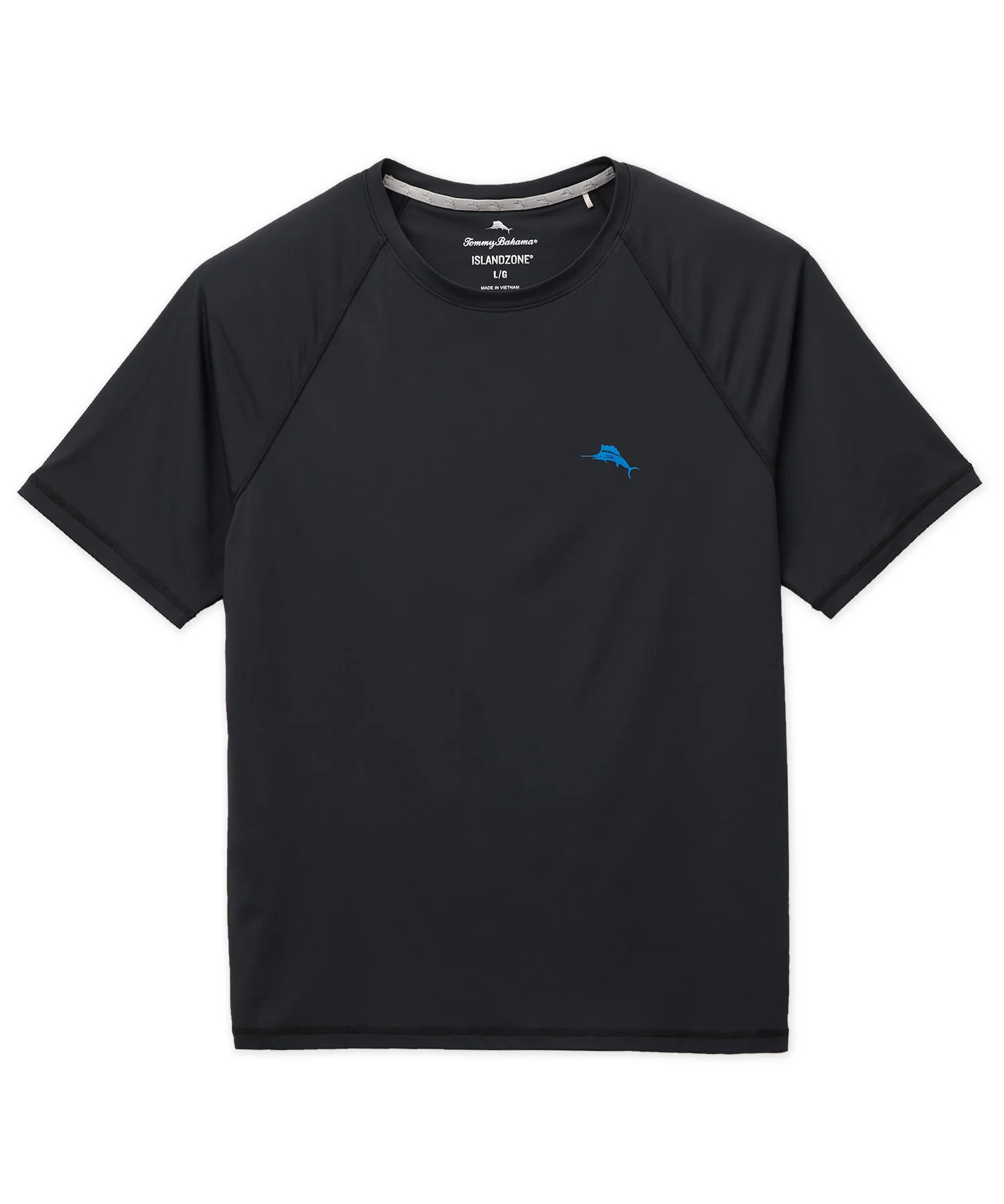 Tommy Bahama Chill Time Bay Short Sleeve Crew Neck Rash Guard T-Shirt - Image 6