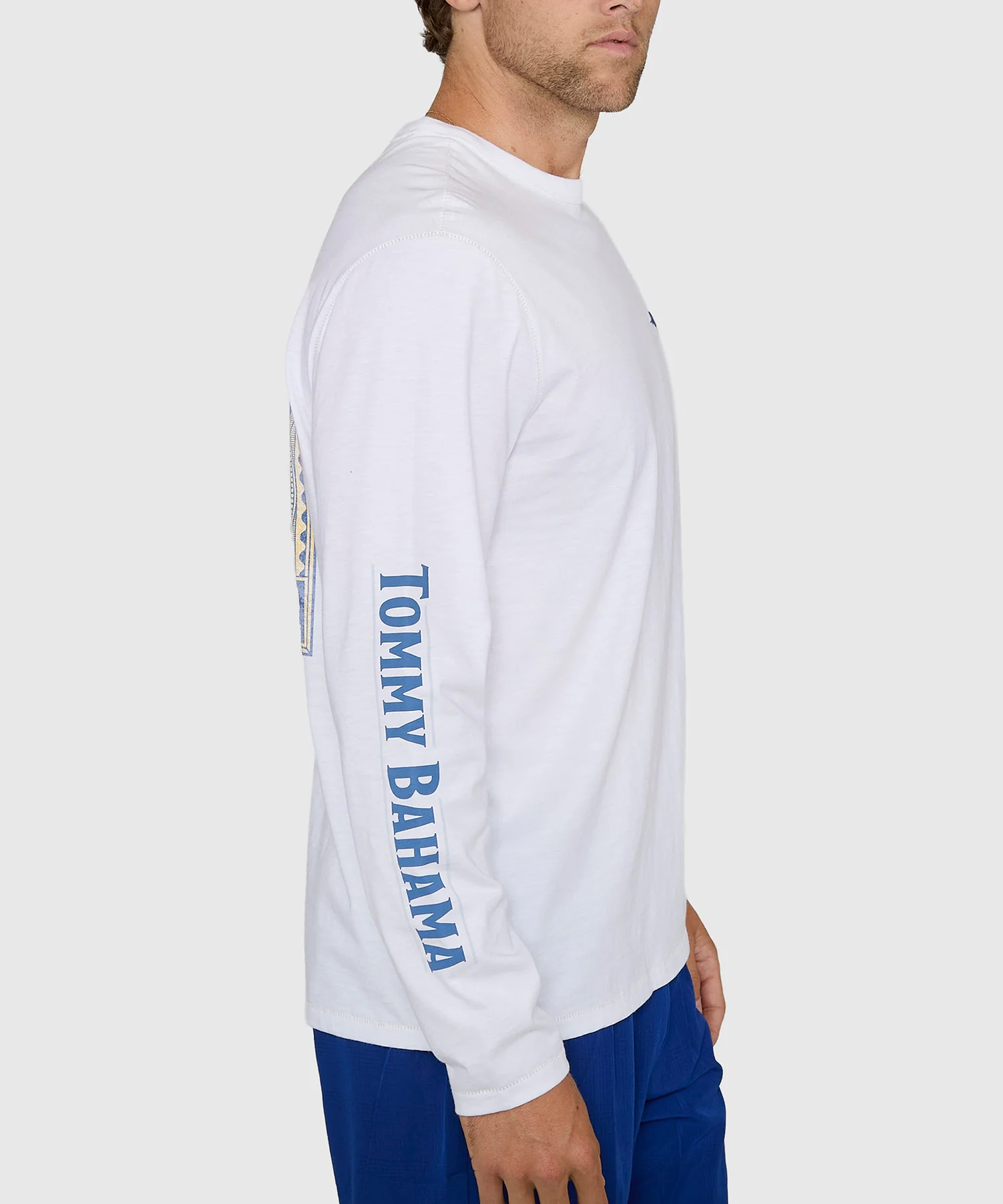 Tommy Bahama Long May It Wave Crew Neck T-Shirt - Image 5