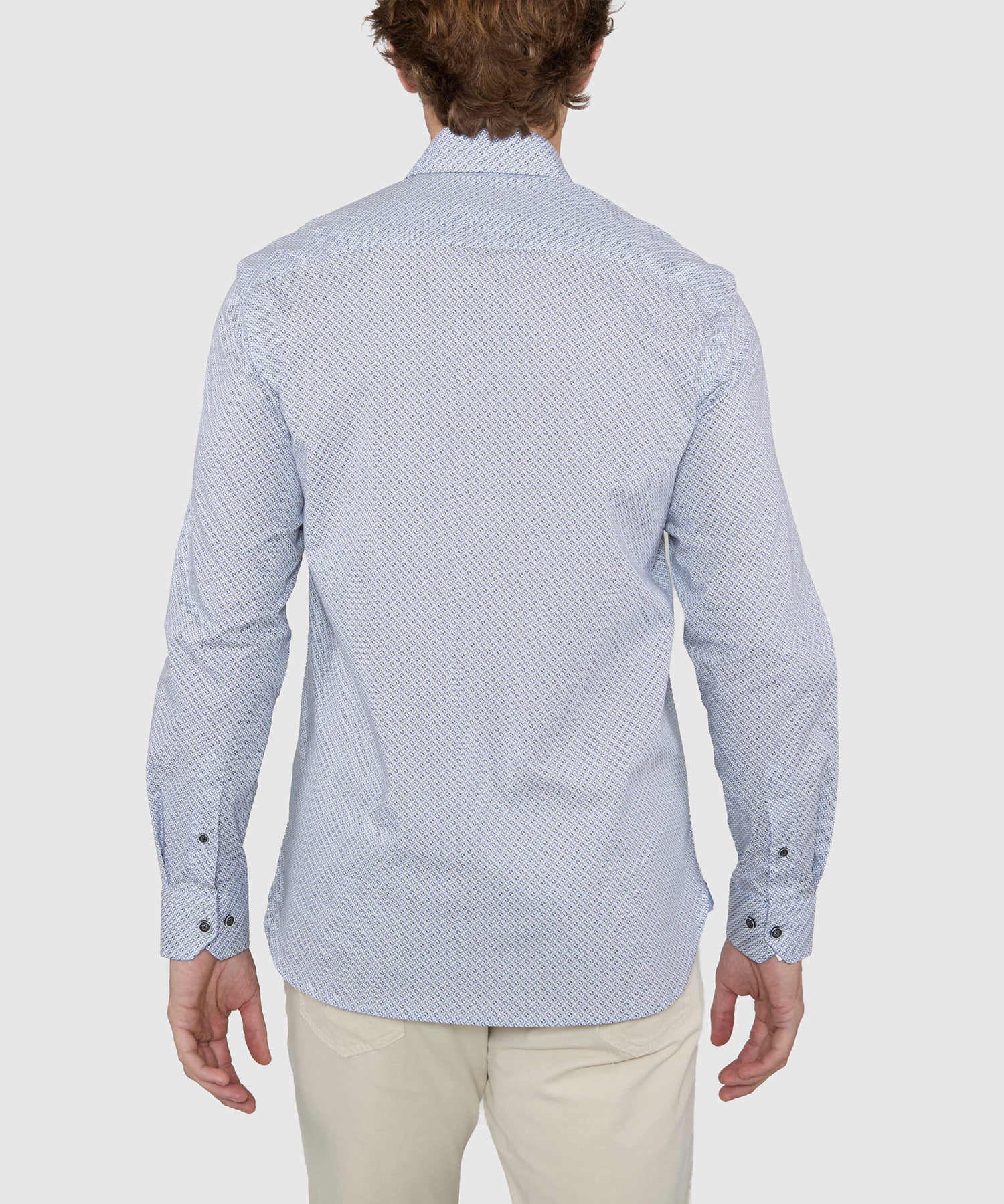 Westport Black Long Sleeve Print Sport Shirt - Image 5