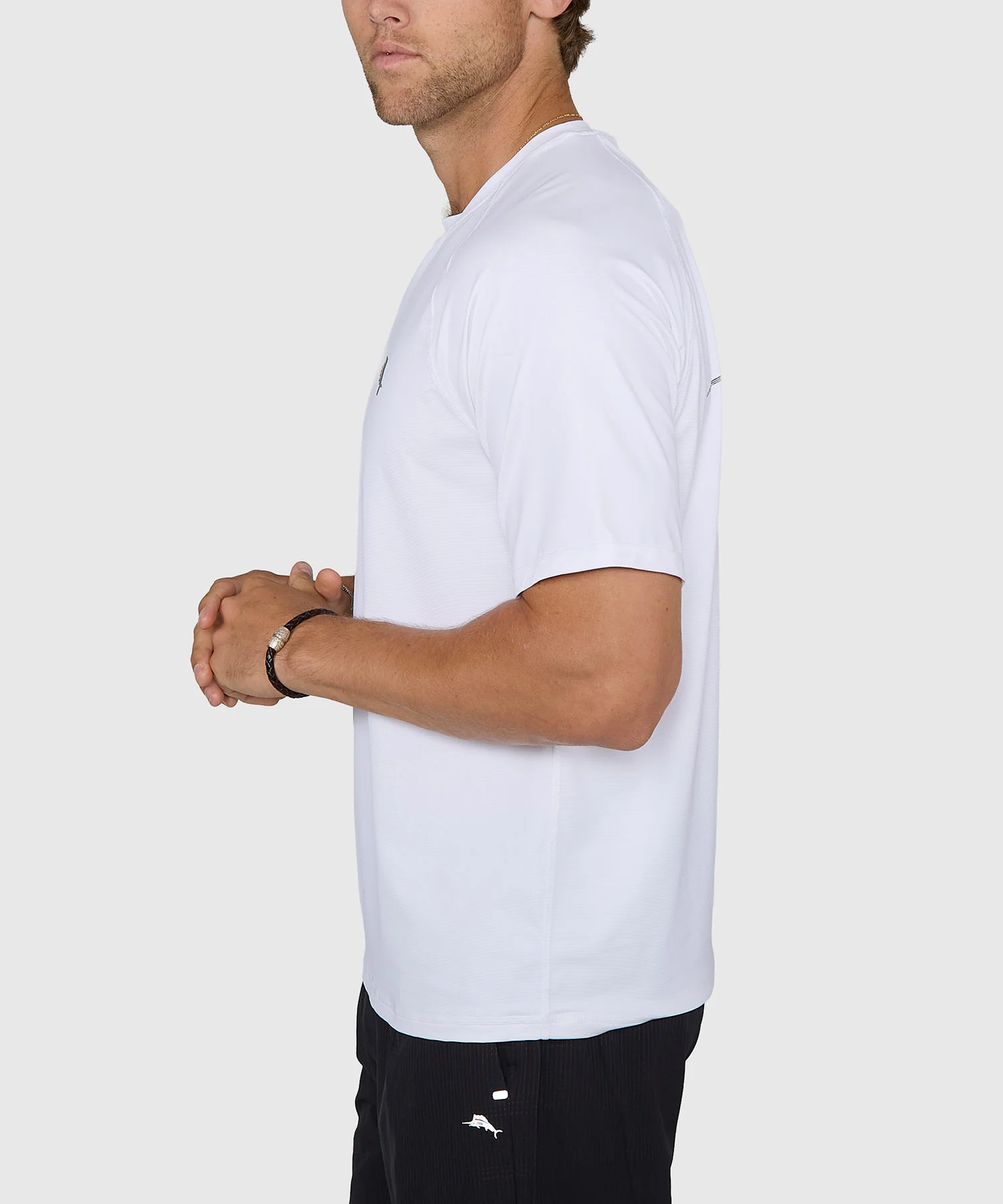 Tommy Bahama Short Sleeve Chill Time Bay Crew Rash Guard Shirt - Image 12