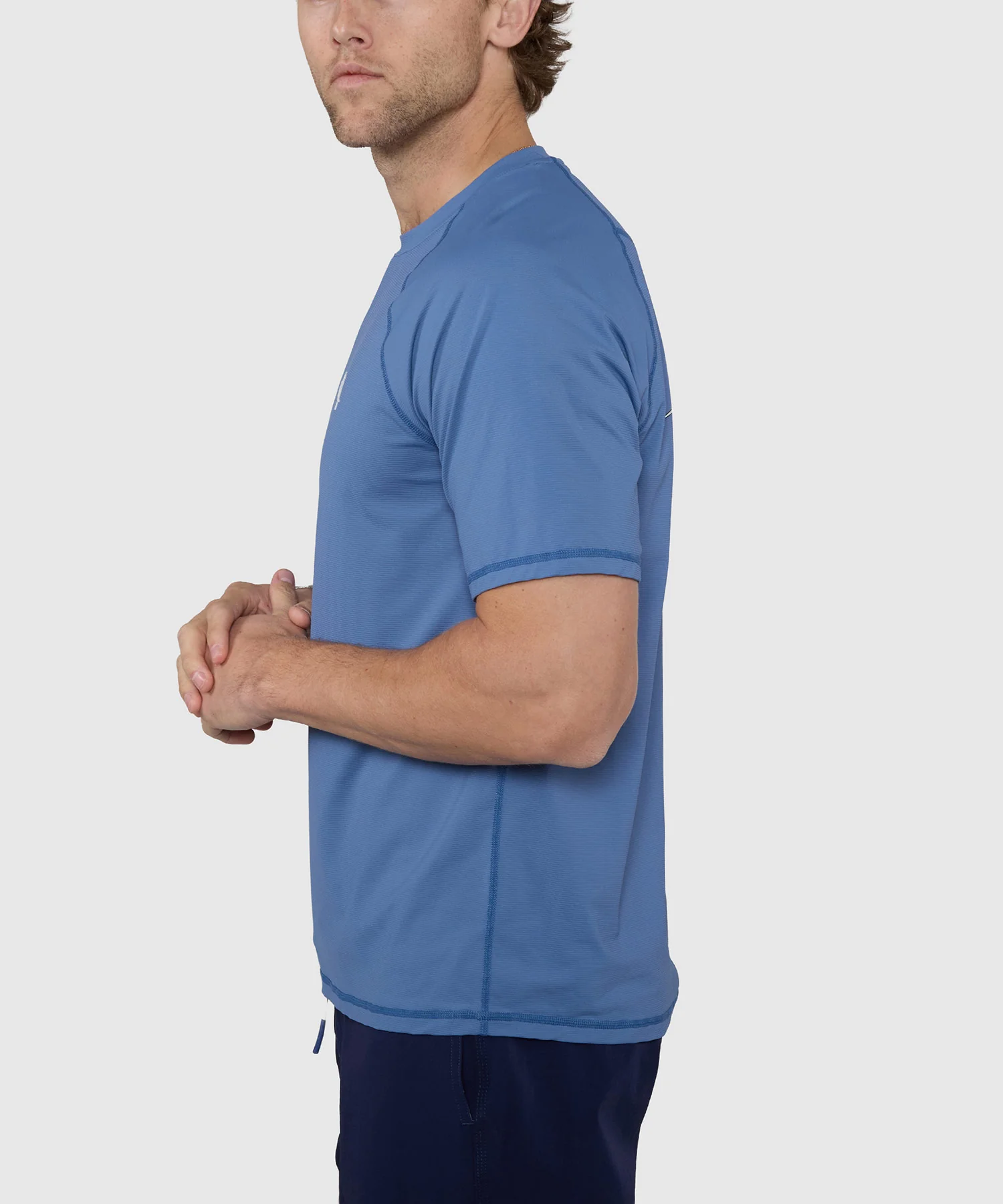 Tommy Bahama Short Sleeve Chill Time Bay Crew Rash Guard Shirt - Image 6