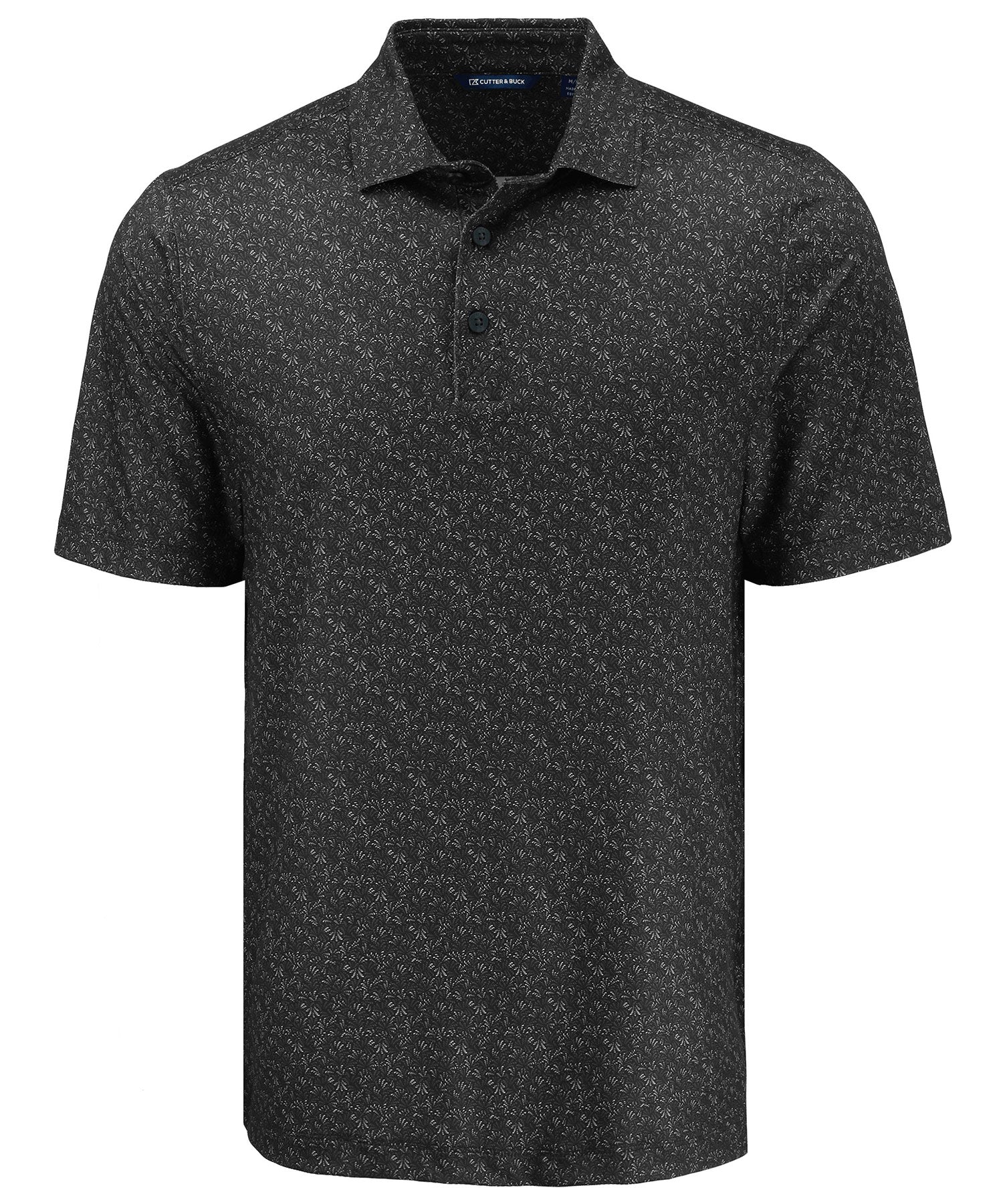 Cutter & Buck Short Sleeve Pike Recycled Fern Print Polo - Image 6