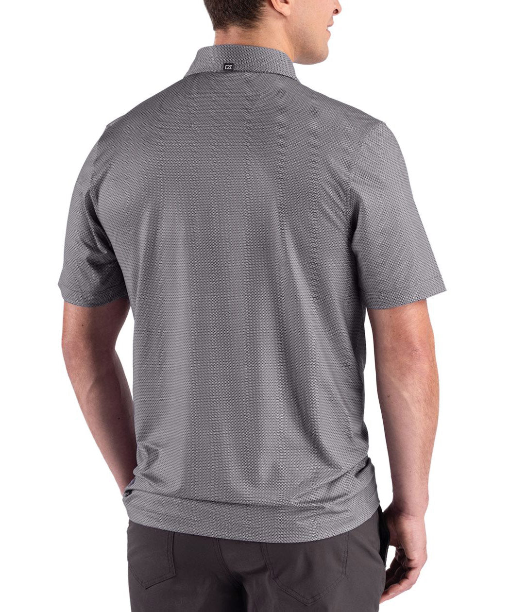 Cutter & Buck Short Sleeve Pike Recycled Lattice Print Polo - Image 23