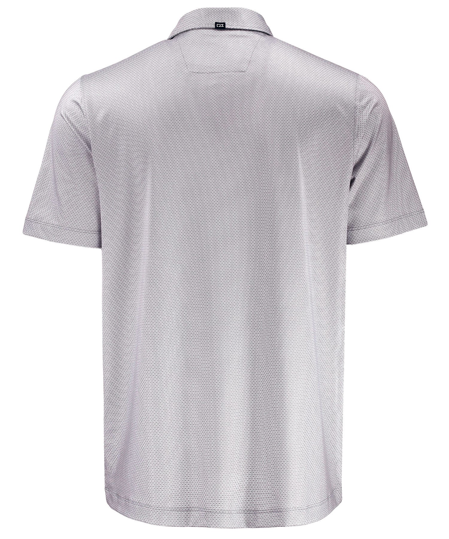 Cutter & Buck Short Sleeve Pike Recycled Lattice Print Polo - Image 8