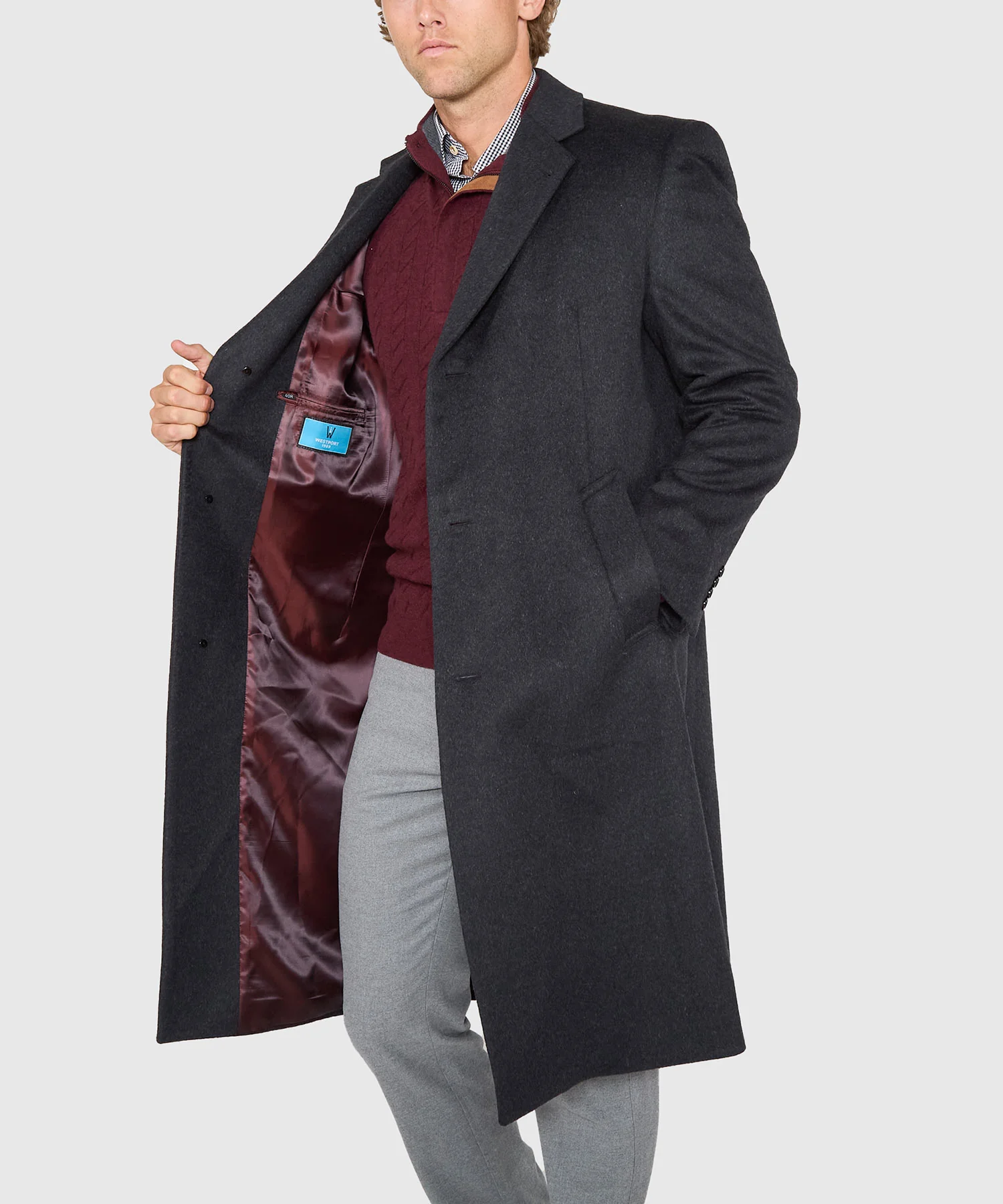 Westport 1989 Cashmere Blend Top Coat - Image 11