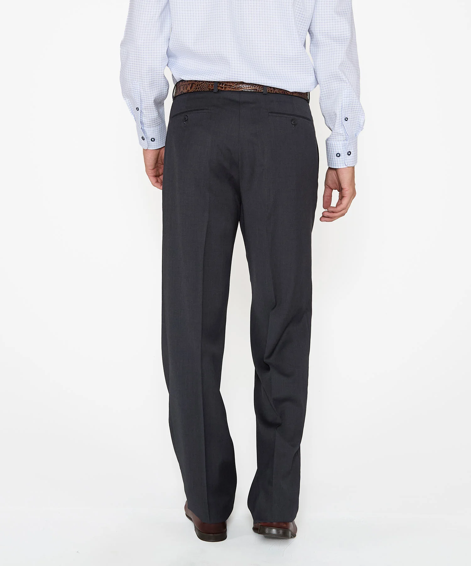 Ballin Pleated Gabardine Trousers - Image 16