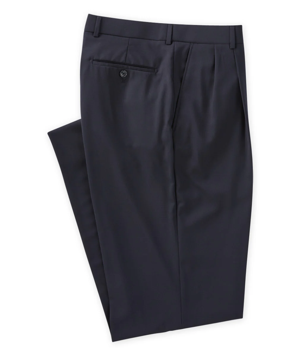Ballin Pleated Gabardine Trousers - Image 17