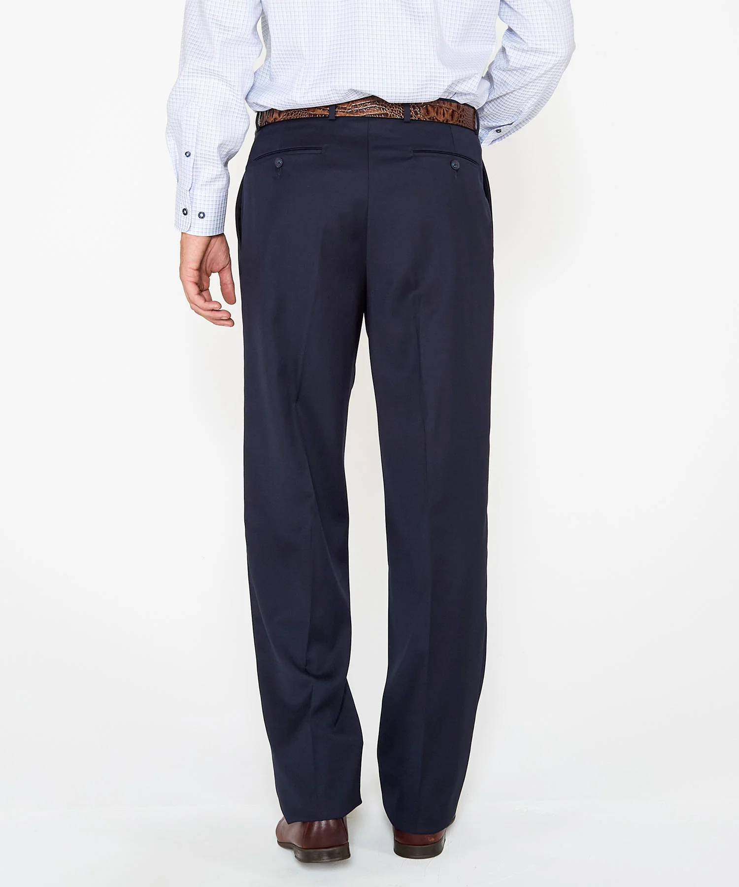 Ballin Pleated Gabardine Trousers - Image 20