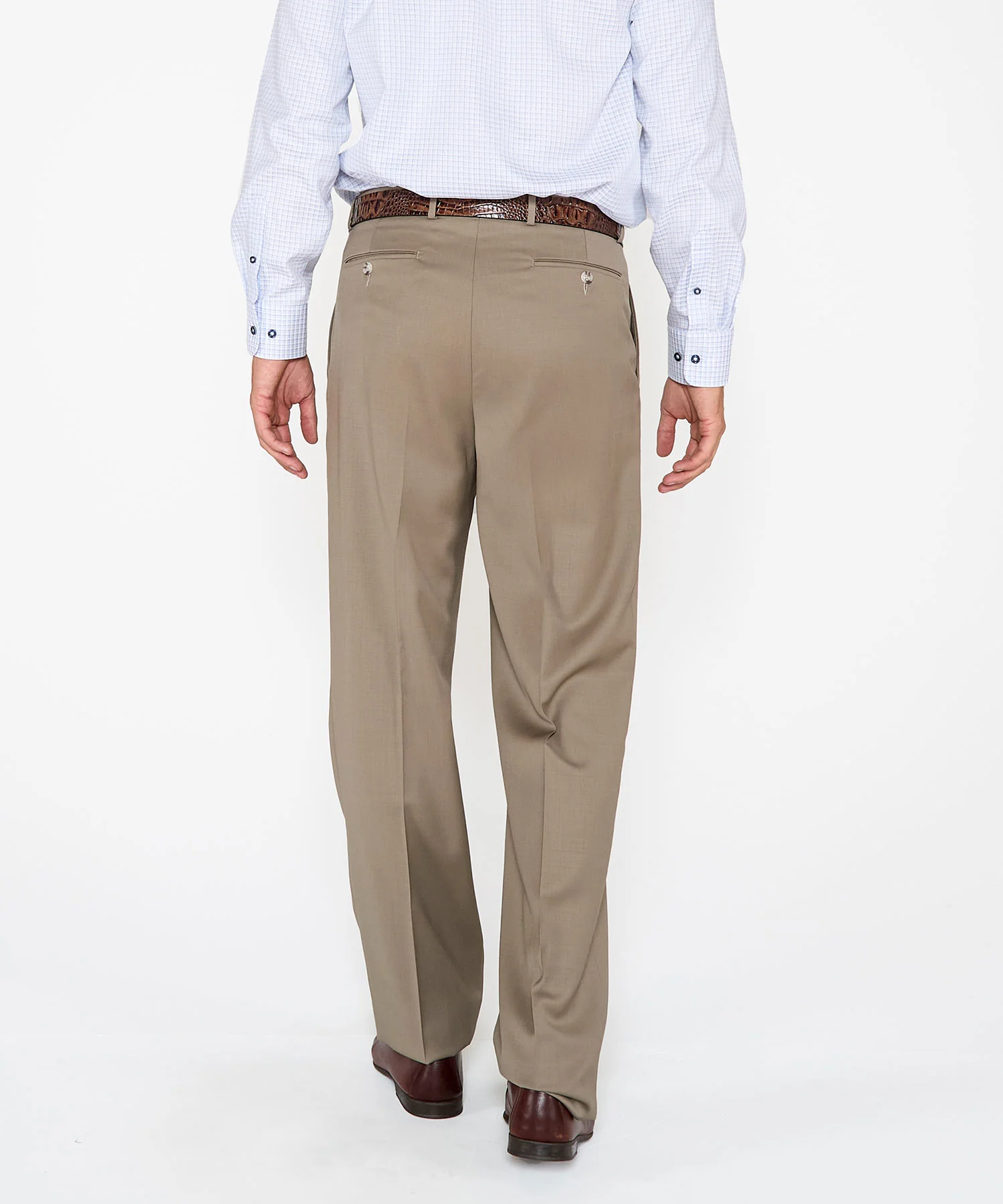 Ballin Pleated Gabardine Trousers - Image 24