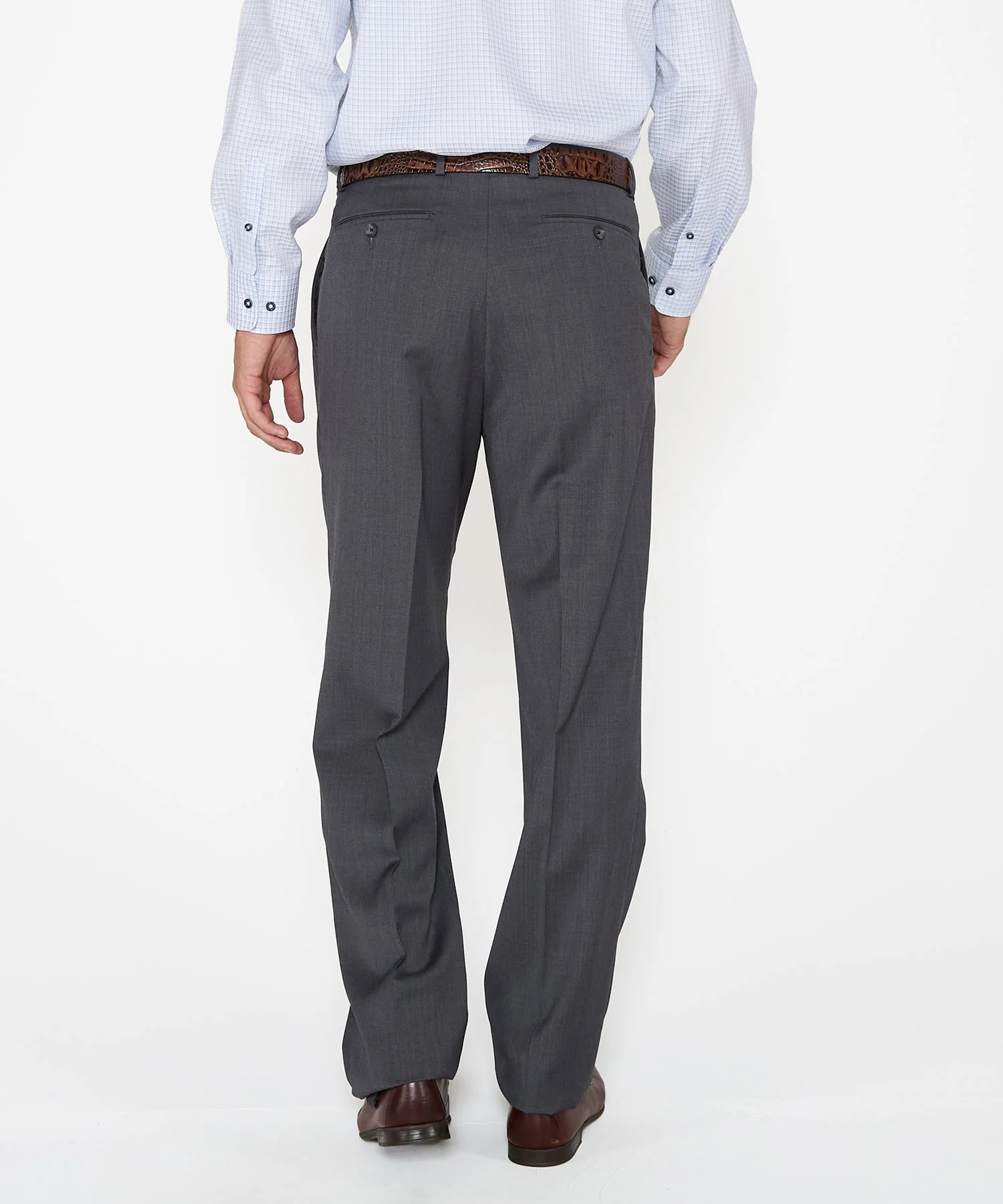 Ballin Pleated Gabardine Trousers - Image 4