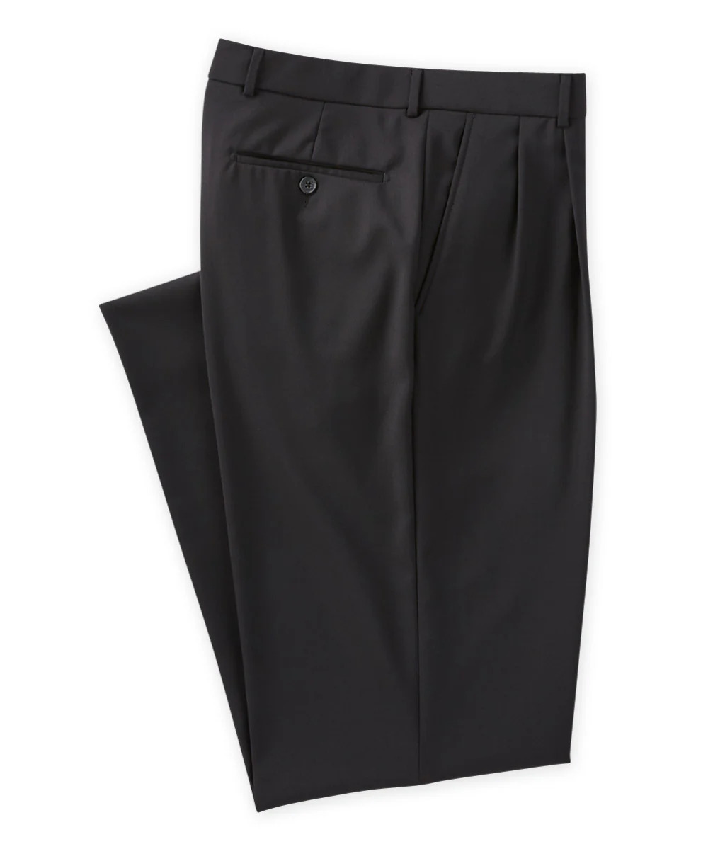 Ballin Pleated Gabardine Trousers - Image 5