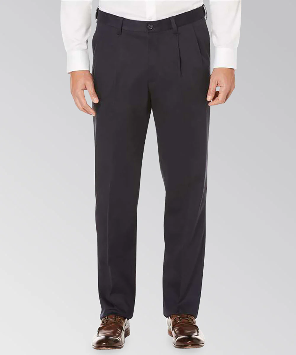 Savane Ultimate Performance Pleated Chino Pants - Image 4