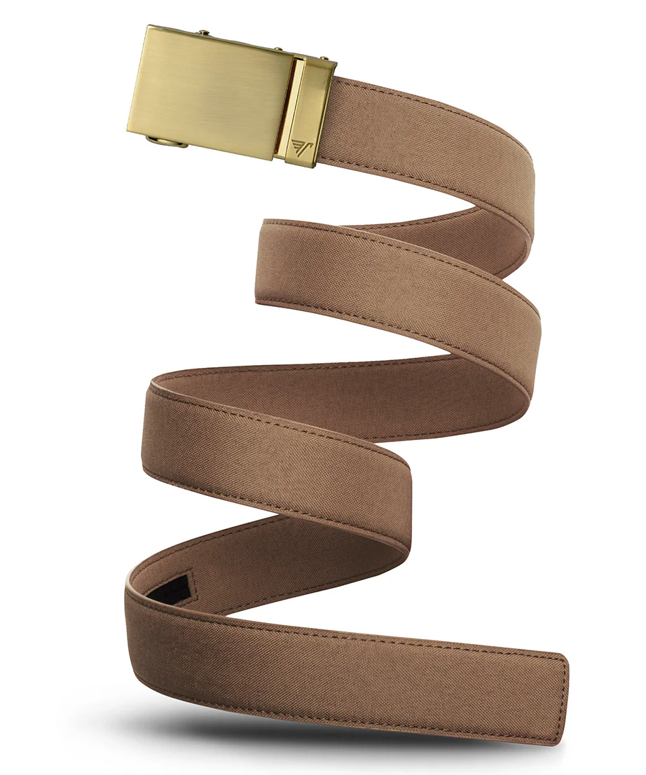 Slide Buckle Cotton Canvas Belt - Image 10