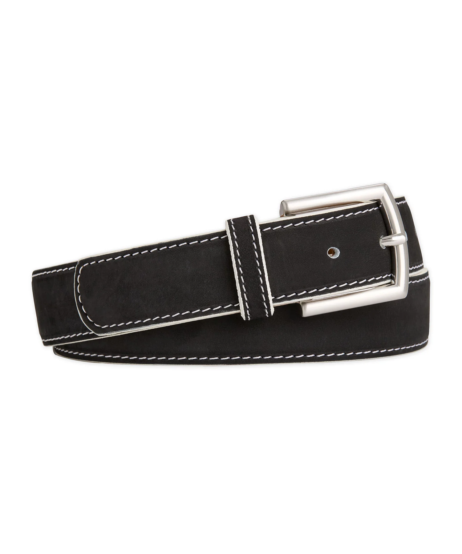 Westport Black Suede Belt - Image 6