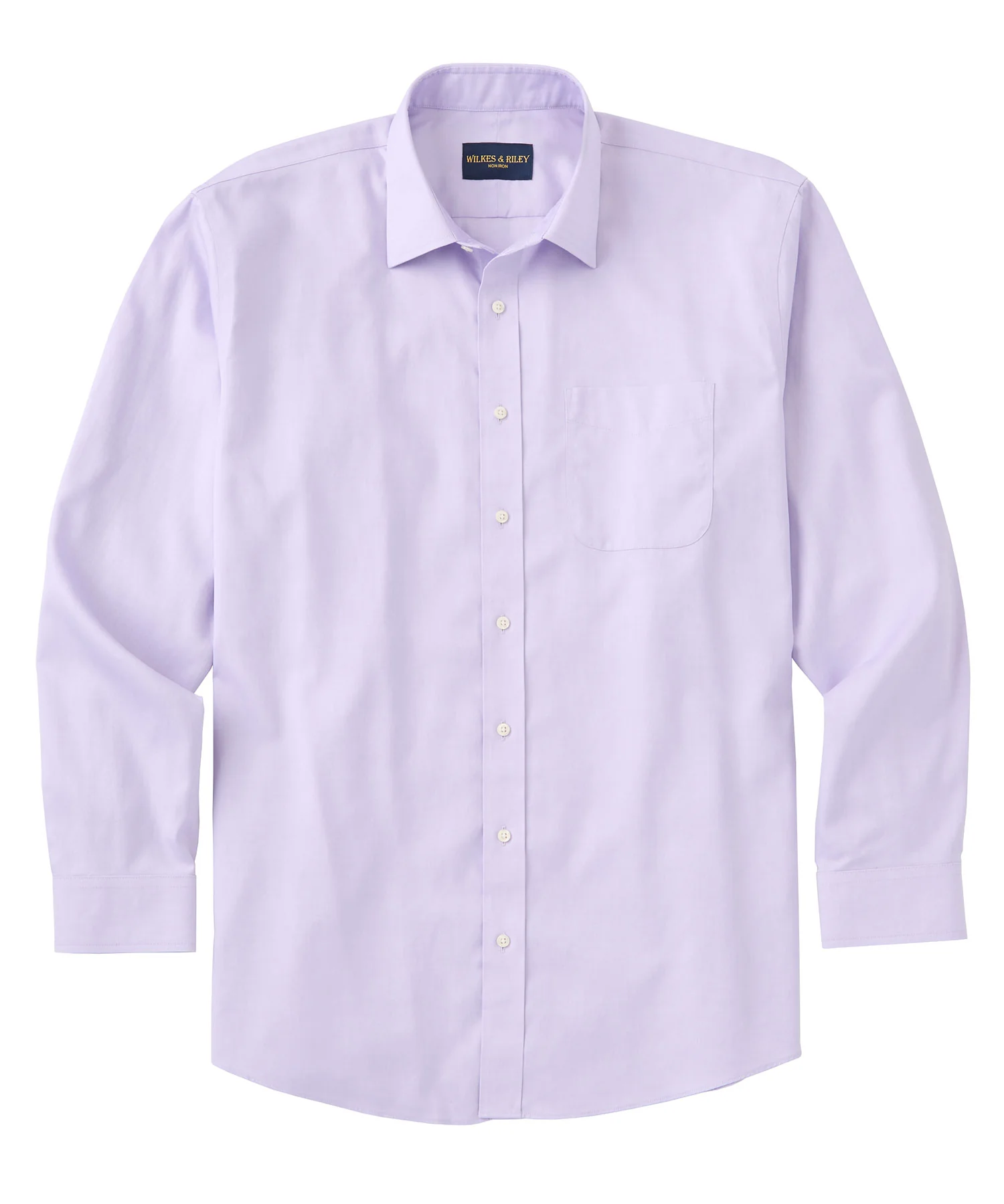 Wilkes & Riley Tailored Fit Spread Collar Dress Shirt - Image 11