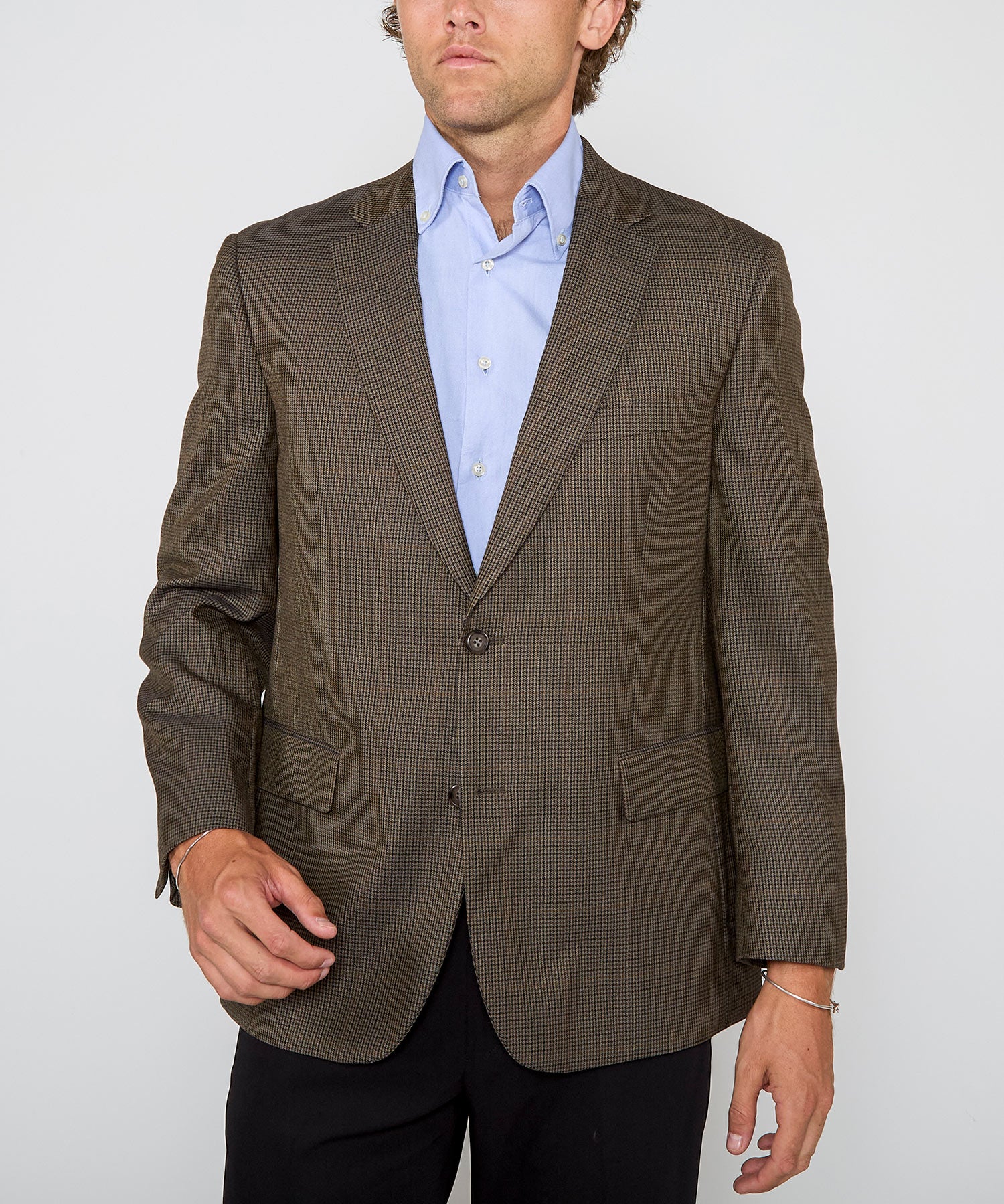 Westport 1989 Two-Button Houndstooth Sport Coat - Image 3