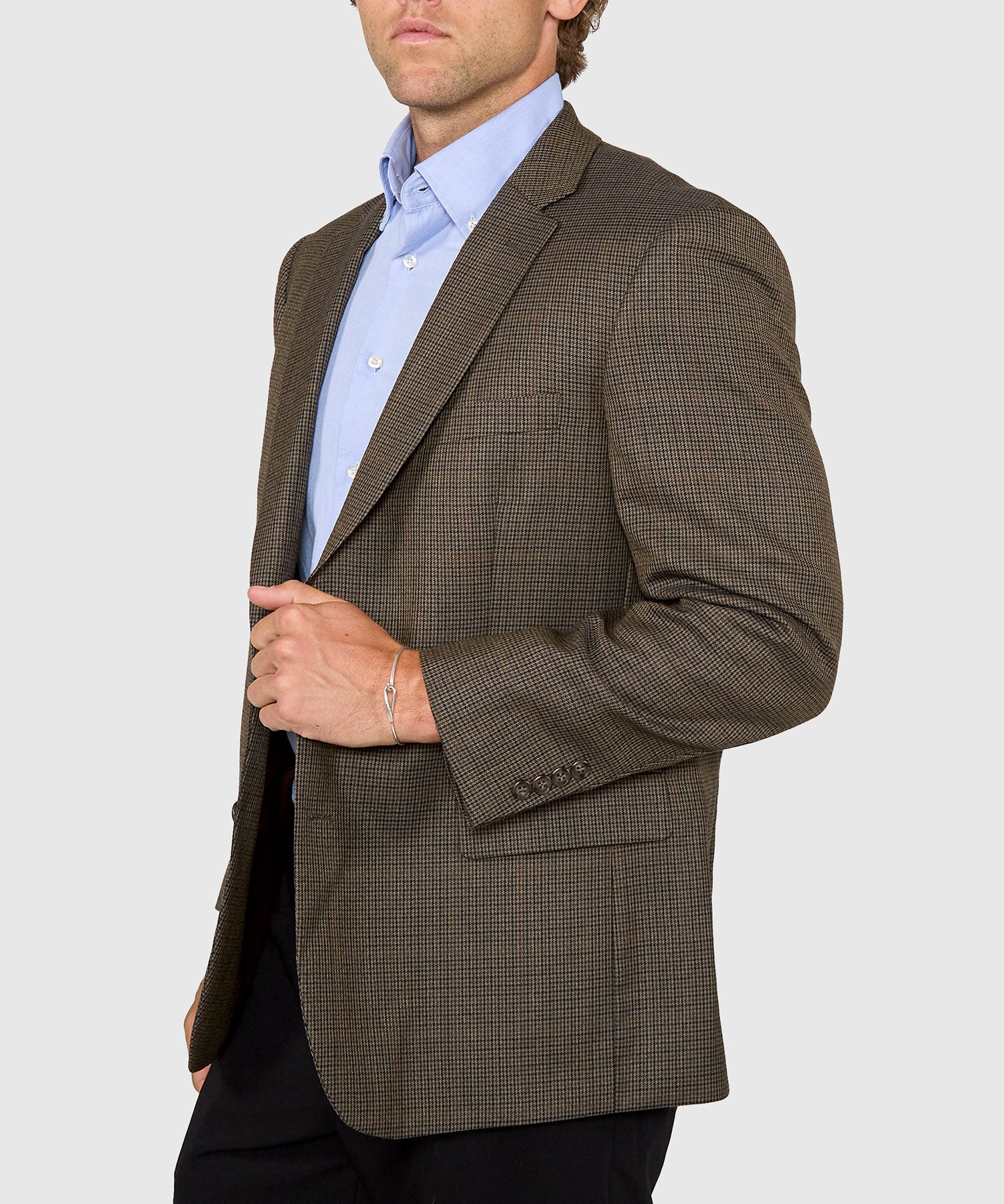 Westport 1989 Two-Button Houndstooth Sport Coat - Image 4
