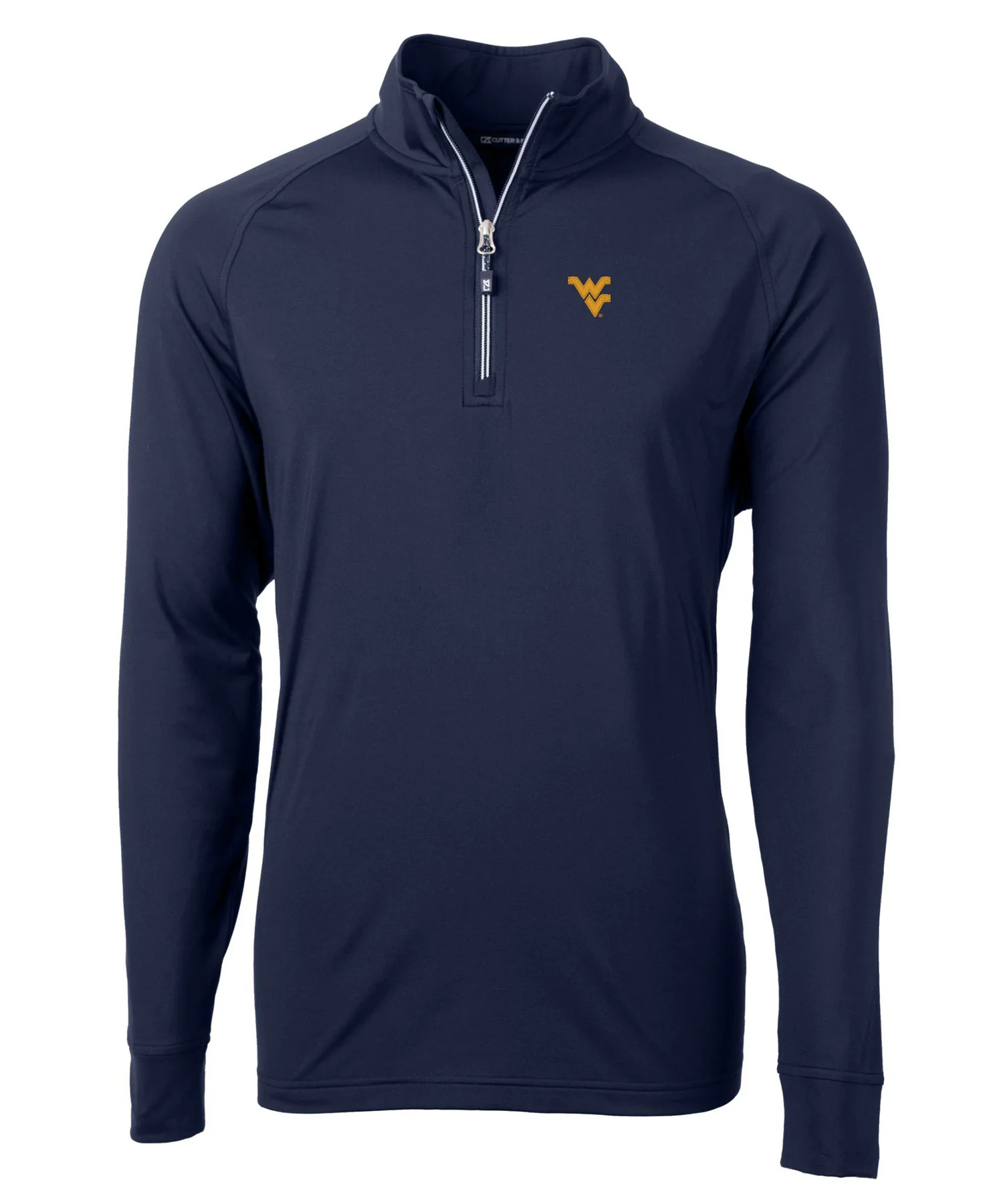 Cutter & Buck West Virginia University Mountaineers Long Sleeve Quarter-Zip Pullover - Image 3