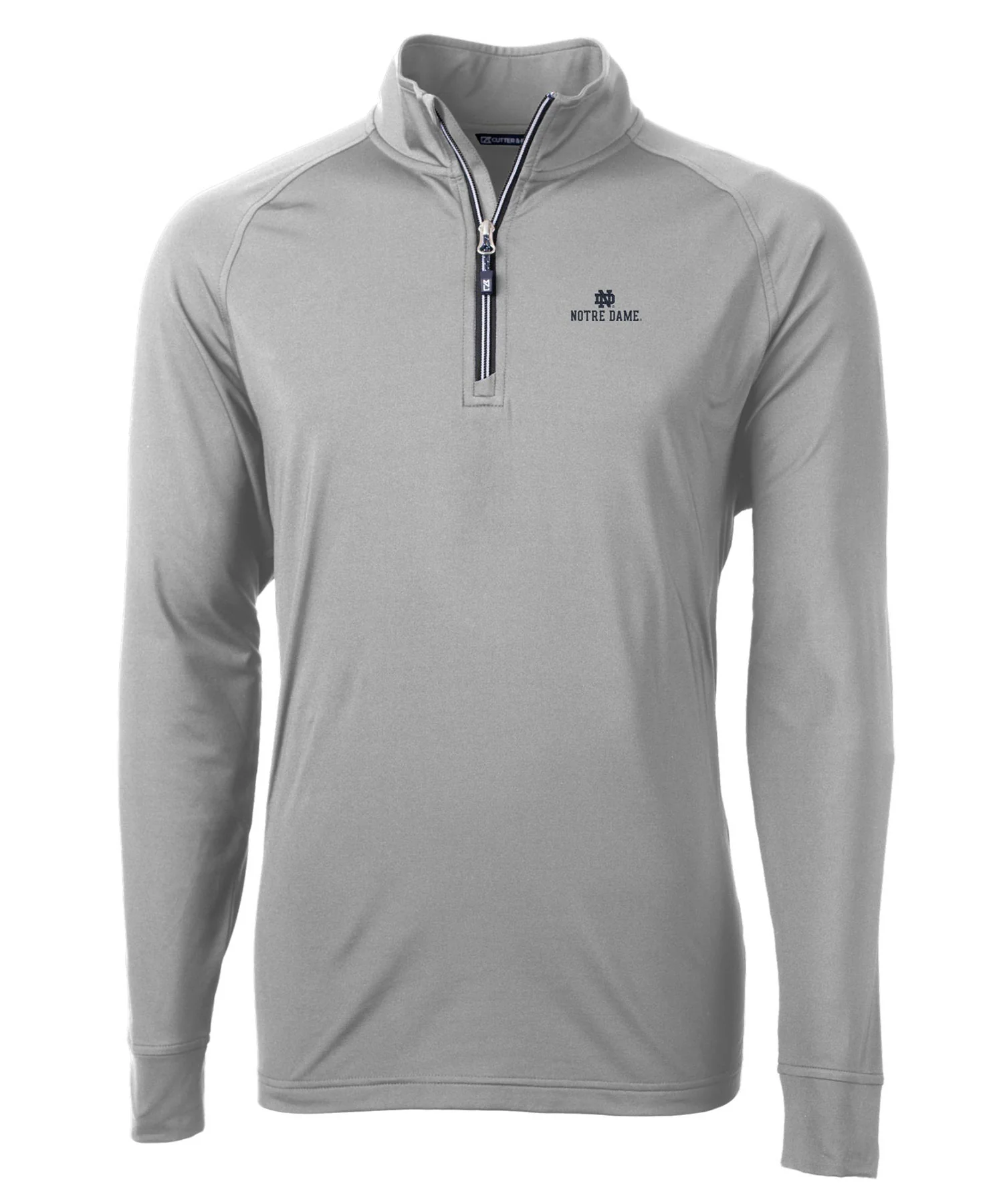 Cutter & Buck University of Notre Dame Fighting Irish Long Sleeve Quarter-Zip Pullover - Image 5
