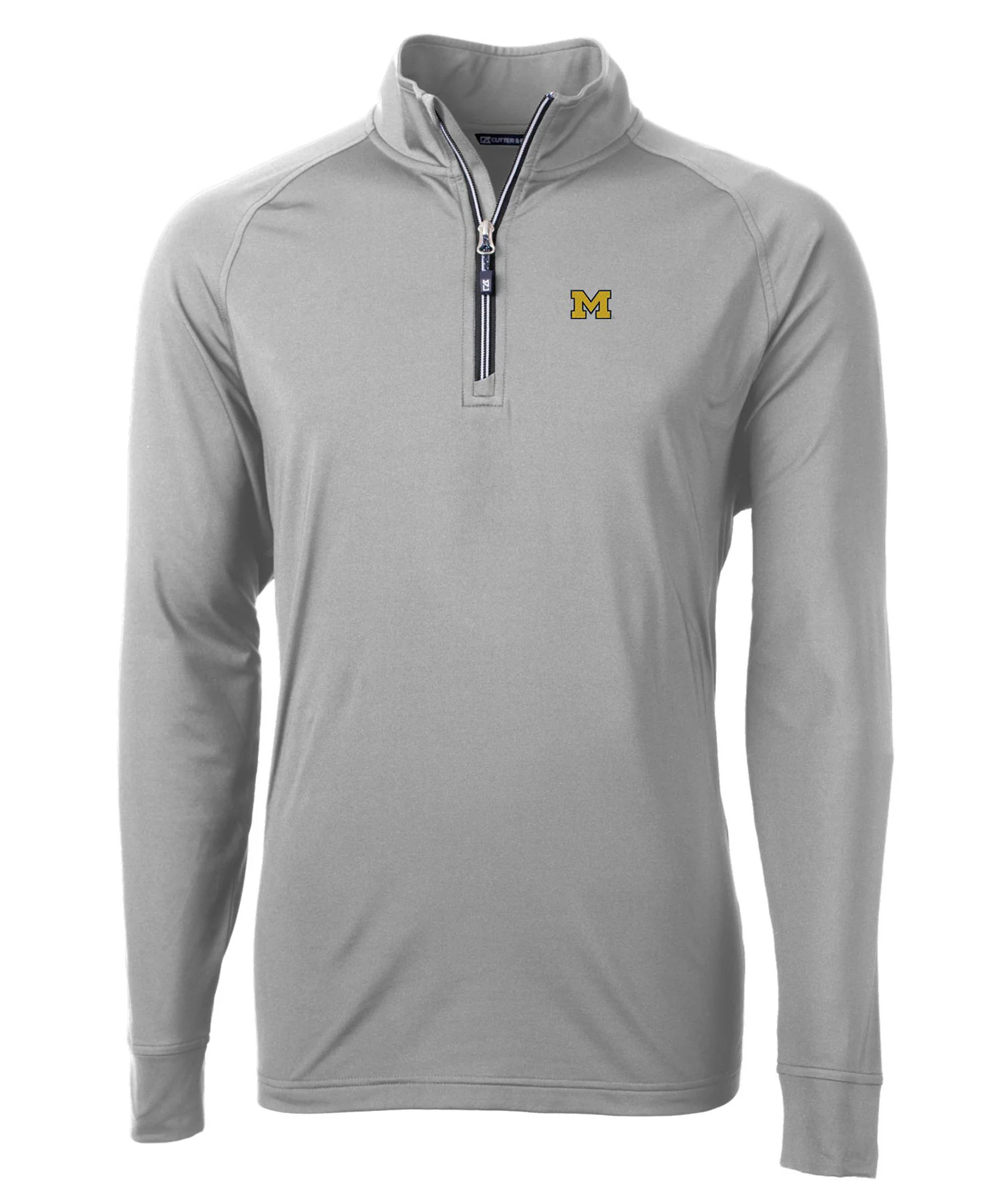 Cutter & Buck University of Michigan Wolverines Long Sleeve Quarter-Zip Pullover - Image 3
