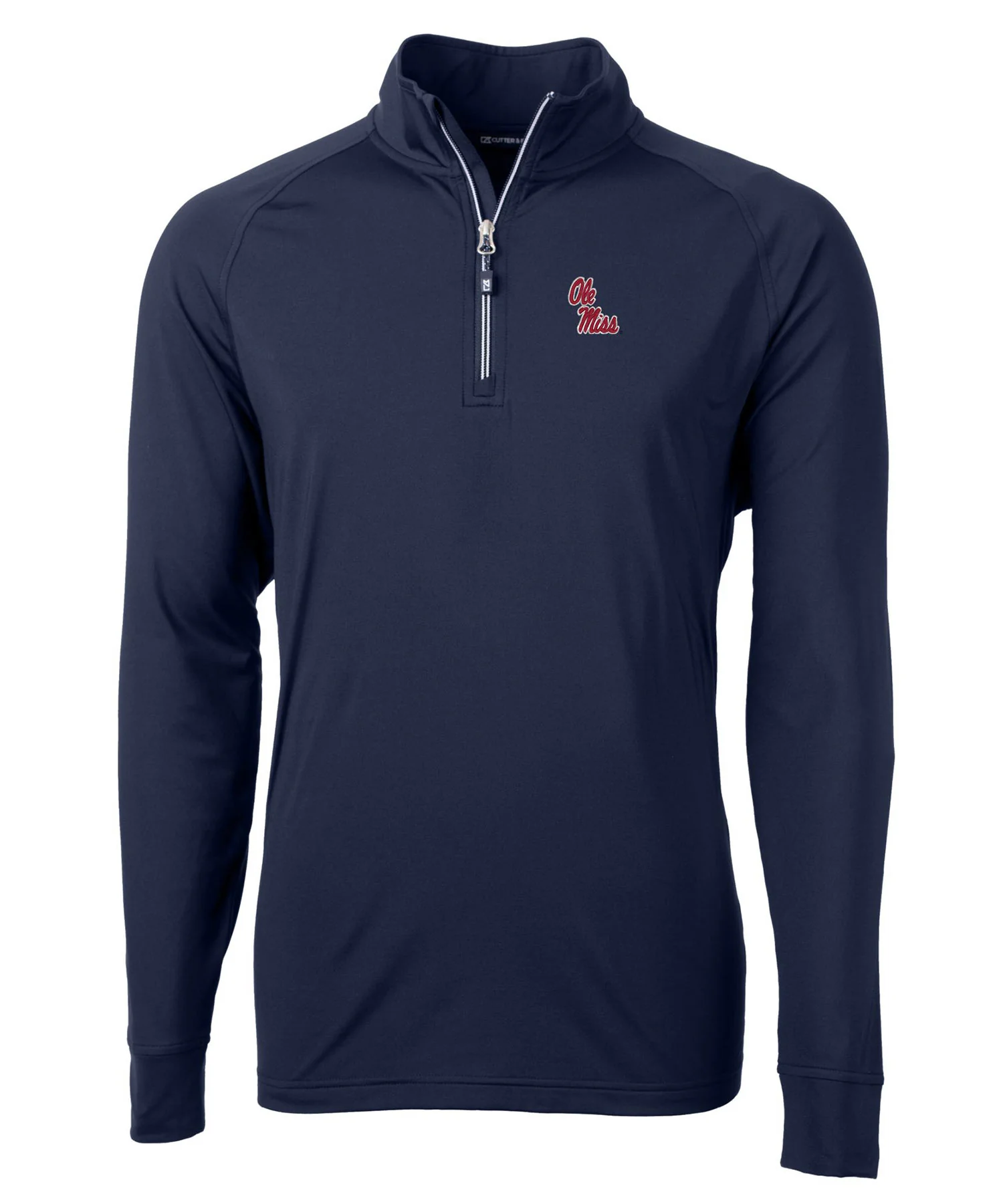 Cutter & Buck University of Mississippi 'Ole Miss' Rebels Long Sleeve Quarter-Zip Pullover - Image 3