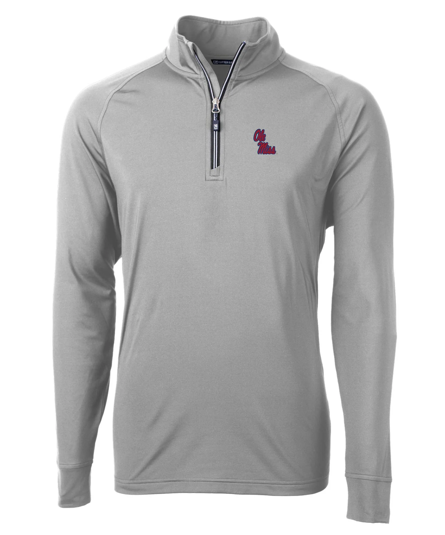 Cutter & Buck University of Mississippi 'Ole Miss' Rebels Long Sleeve Quarter-Zip Pullover - Image 5