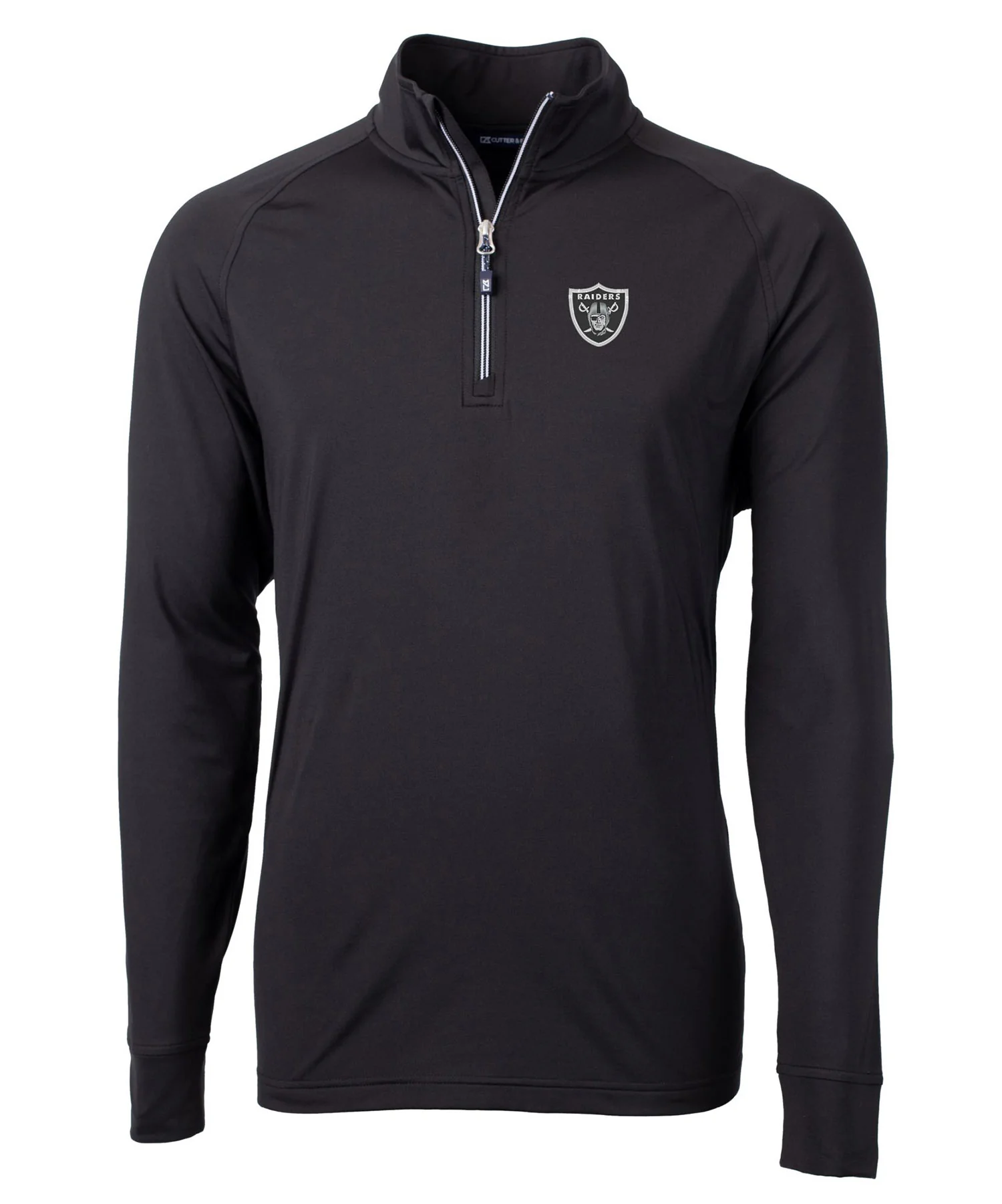 Cutter & Buck Las Vegas Raiders Long Sleeve Quarter-Zip Pullover - Image 3