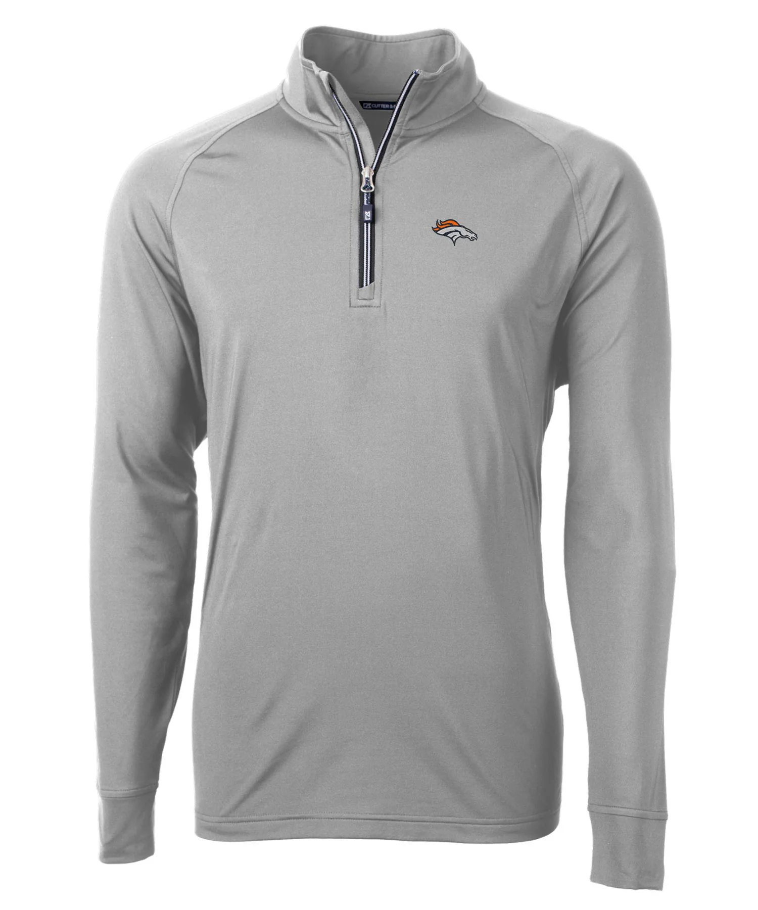 Cutter & Buck Denver Broncos Long Sleeve Quarter-Zip Pullover