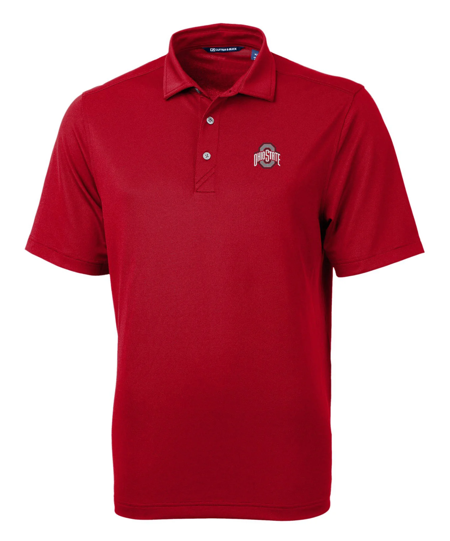 Cutter & Buck Ohio State University Buckeyes Short Sleeve Polo Knit Shirt