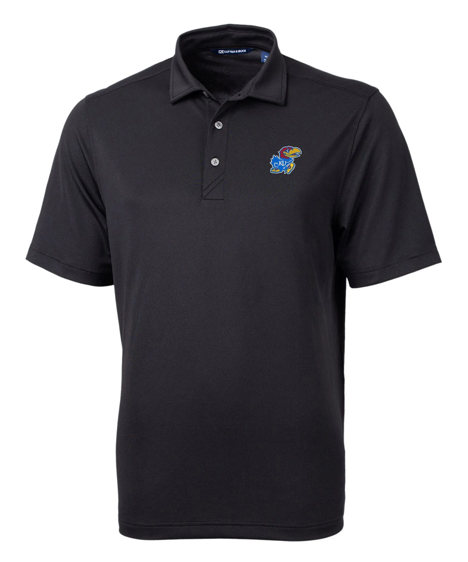 Cutter & Buck University of Kansas Jayhawks Short Sleeve Polo Knit Shirt - Image 3