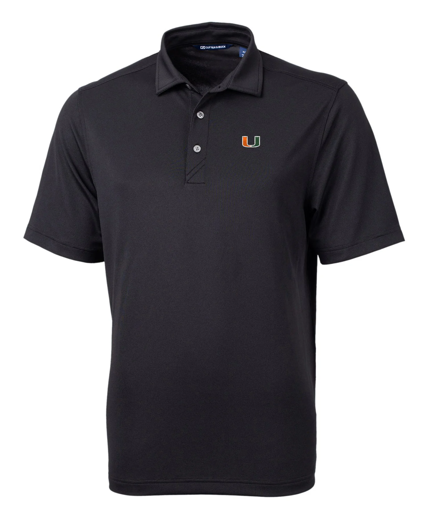 Cutter & Buck University of Miami Hurricanes Short Sleeve Polo Knit Shirt - Image 3
