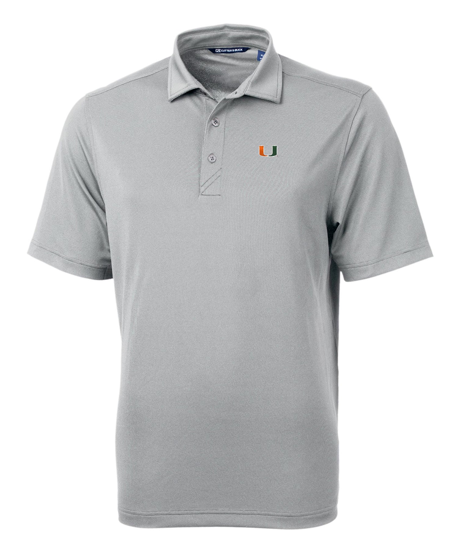 Cutter & Buck University of Miami Hurricanes Short Sleeve Polo Knit Shirt - Image 7