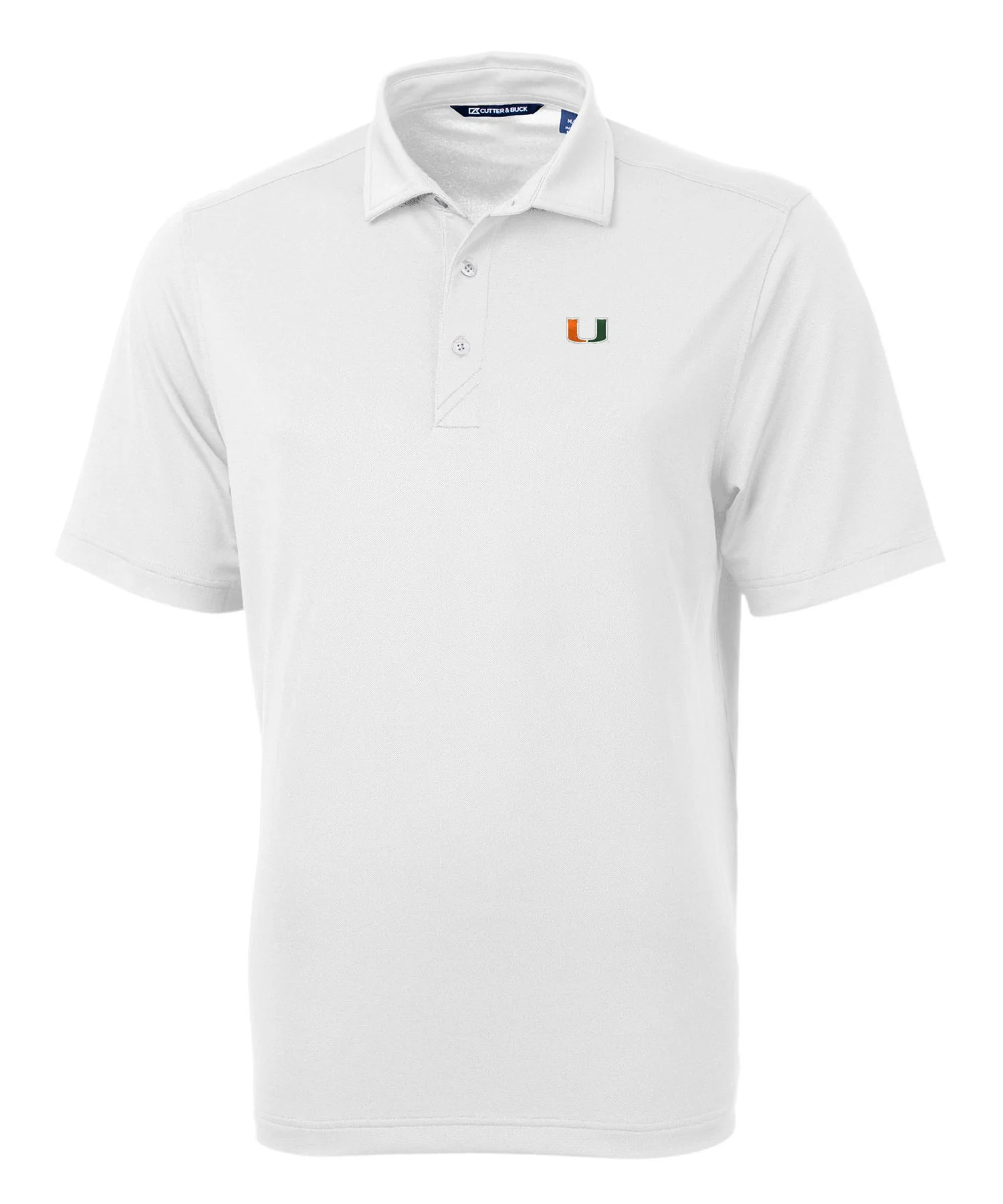 Cutter & Buck University of Miami Hurricanes Short Sleeve Polo Knit Shirt - Image 9