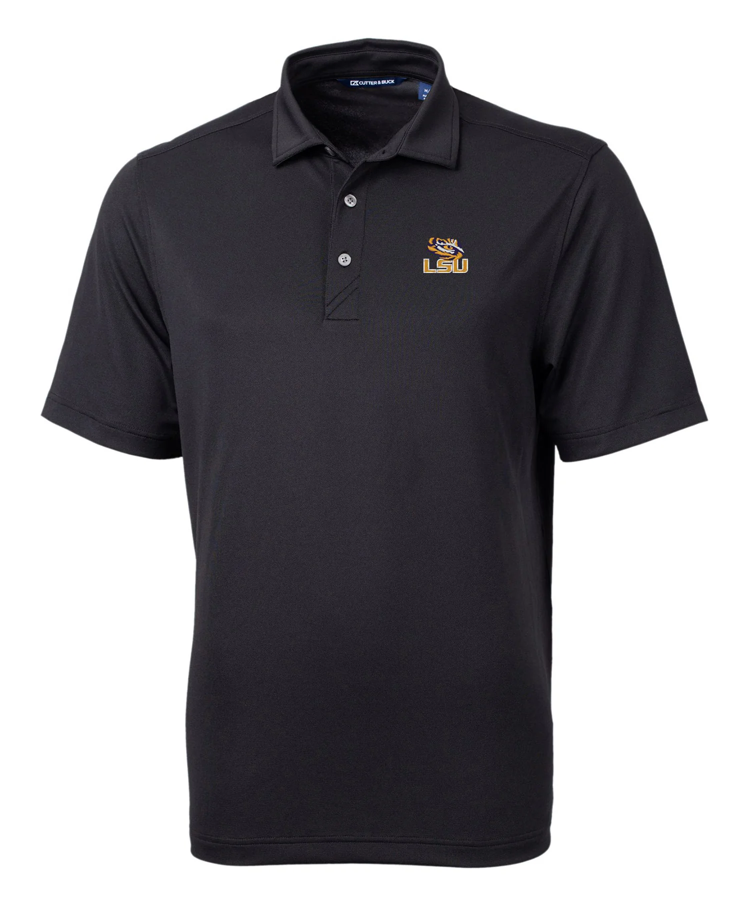 Cutter & Buck Louisiana State University Tigers Short Sleeve Polo Knit Shirt - Image 3