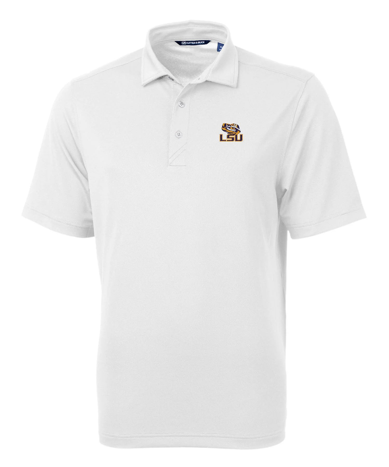 Cutter & Buck Louisiana State University Tigers Short Sleeve Polo Knit Shirt - Image 7