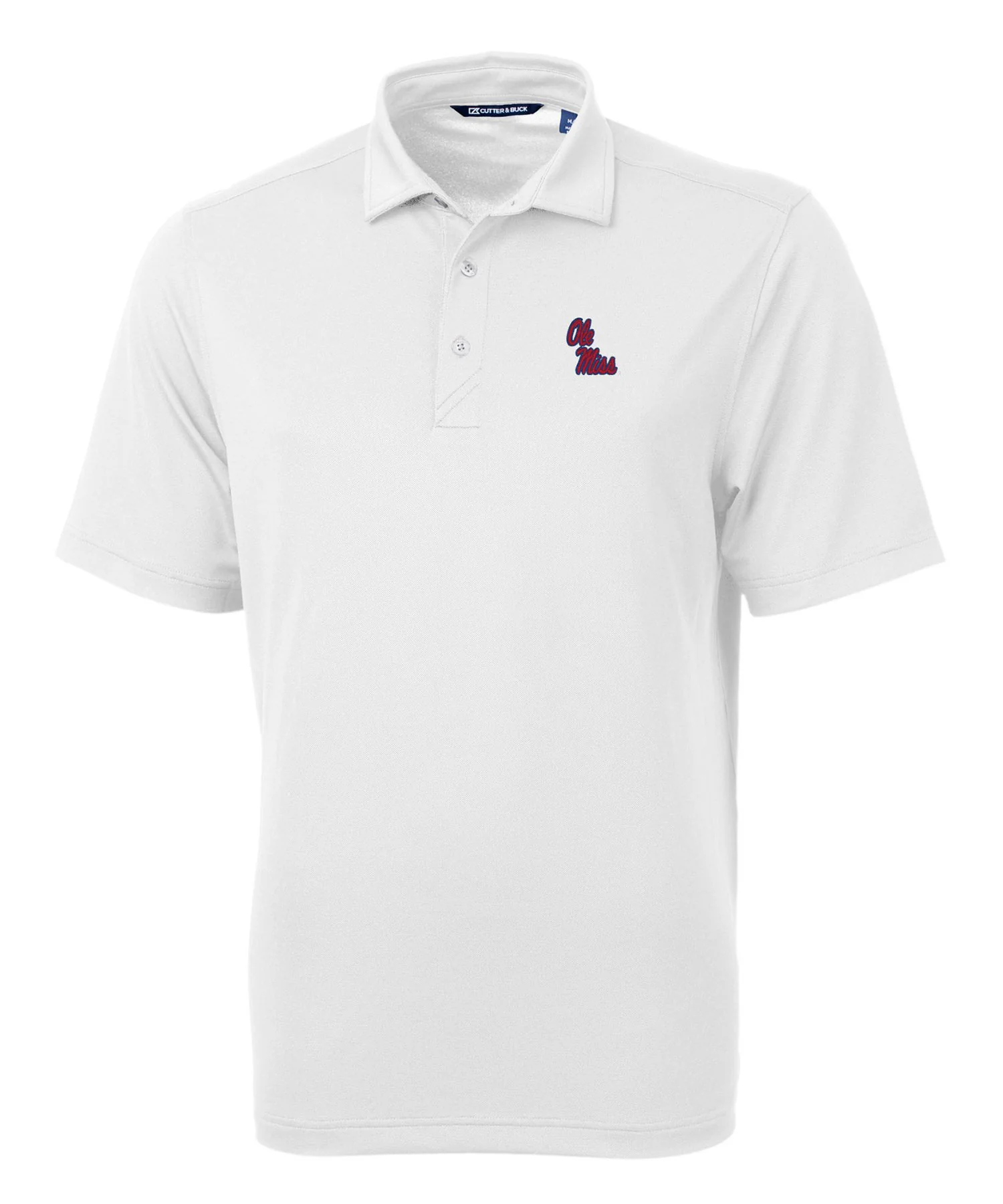 Cutter & Buck University of Mississippi 'Ole Miss' Rebels Short Sleeve Polo Knit Shirt - Image 5
