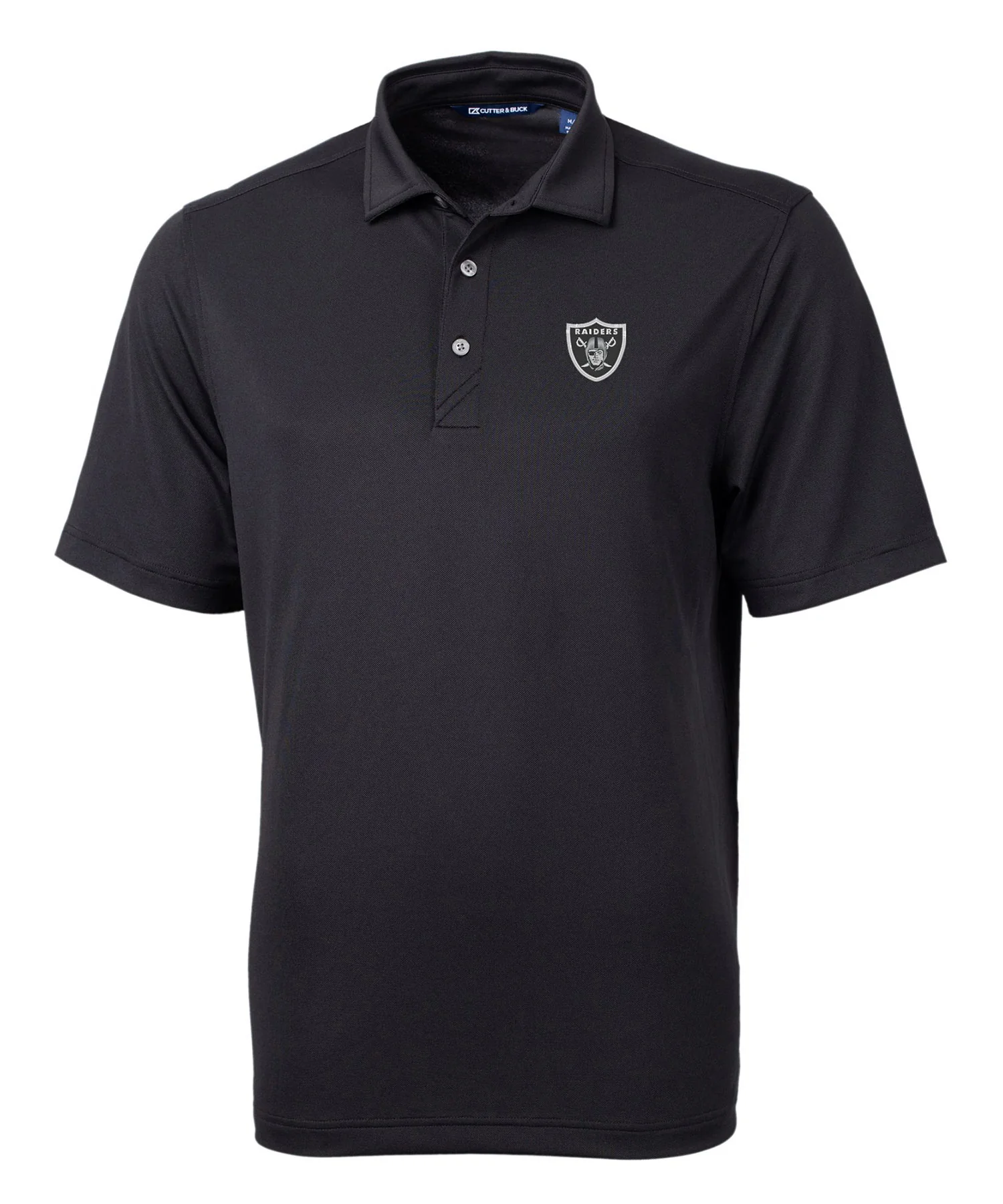 Cutter & Buck Las Vegas Raiders Short Sleeve Polo Knit Shirt - Image 3