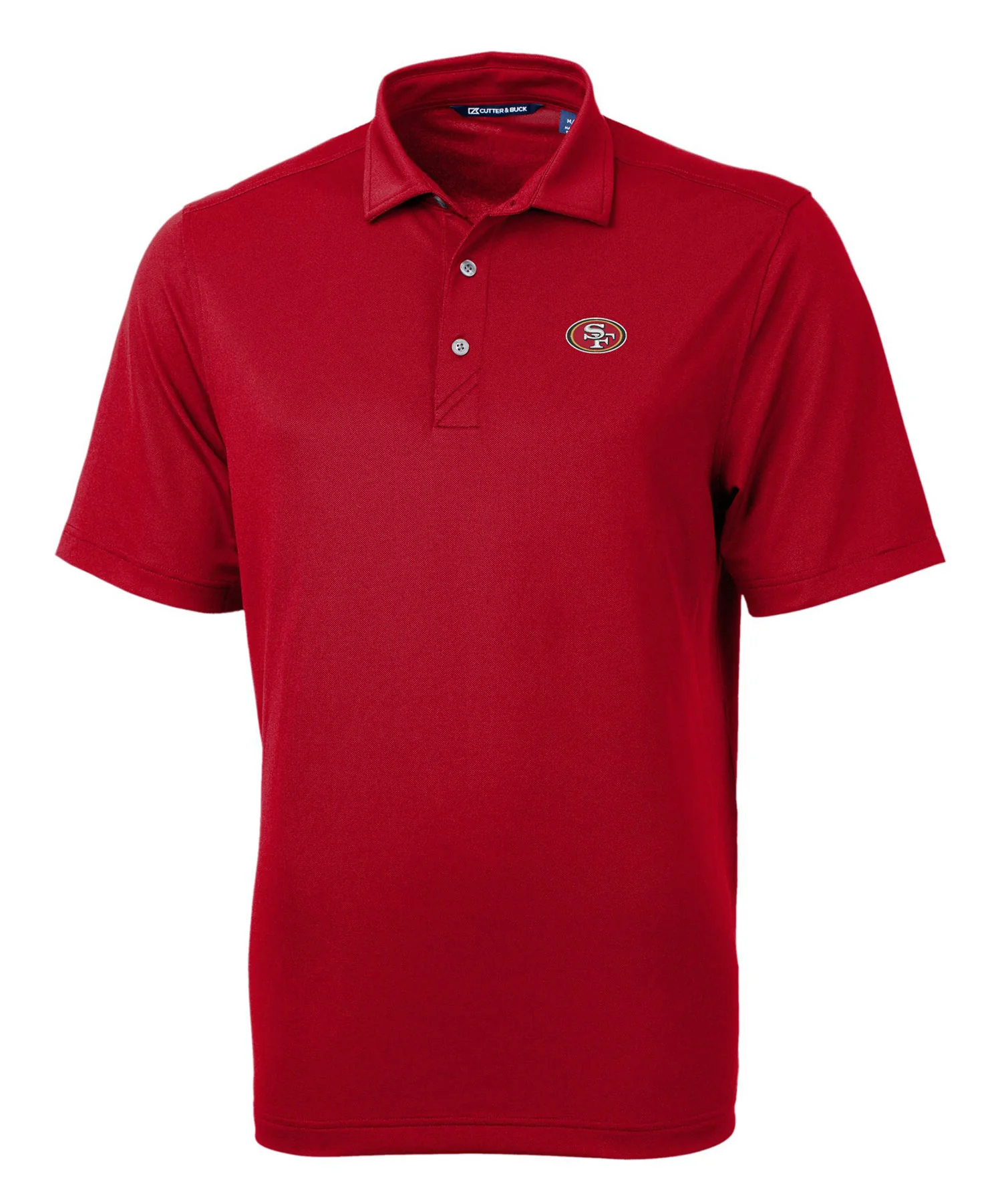 Cutter & Buck San Francisco 49ers Short Sleeve Polo Knit Shirt