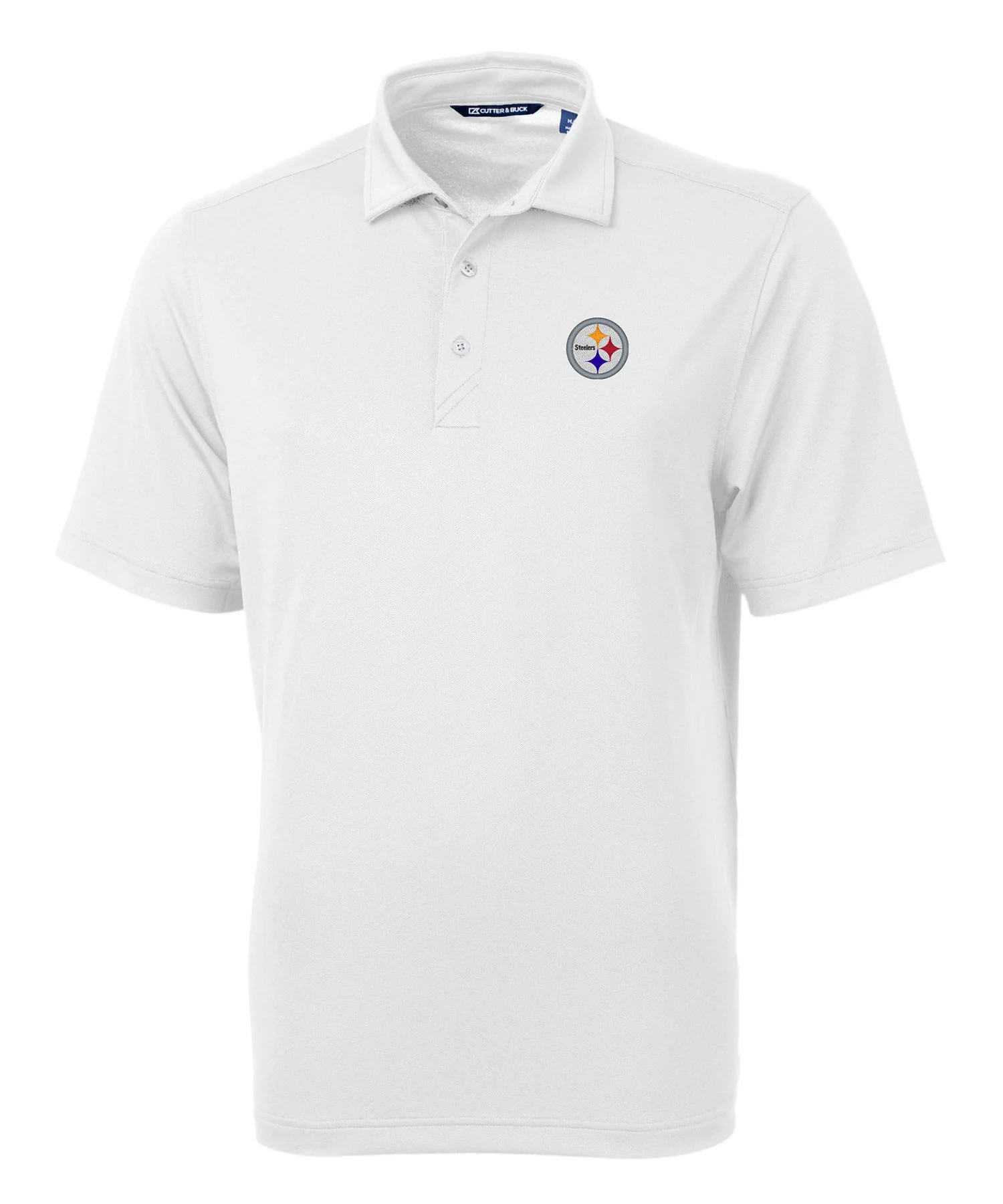 Cutter & Buck Pittsburgh Steelers Short Sleeve Polo Knit Shirt