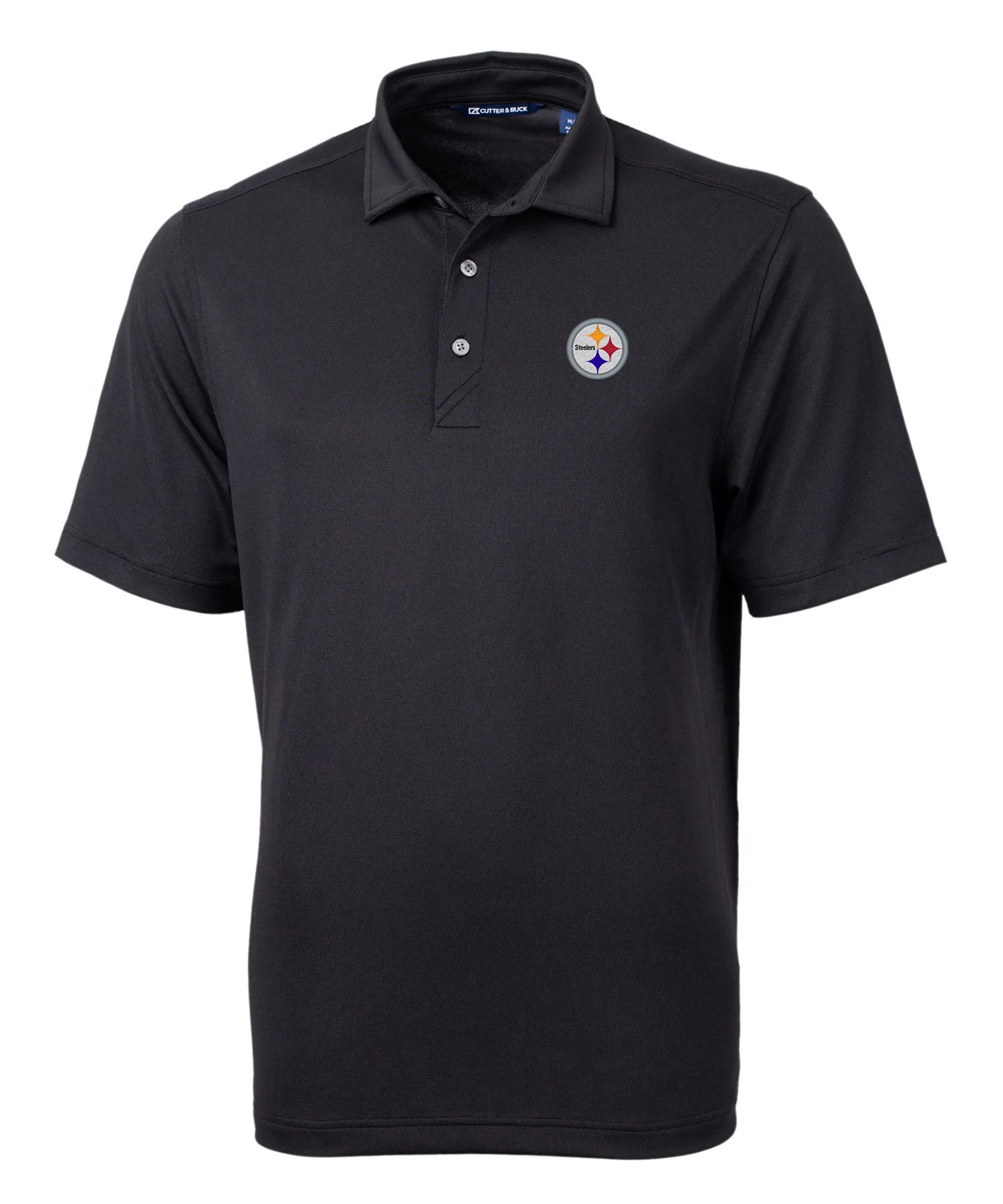 Cutter & Buck Pittsburgh Steelers Short Sleeve Polo Knit Shirt - Image 3