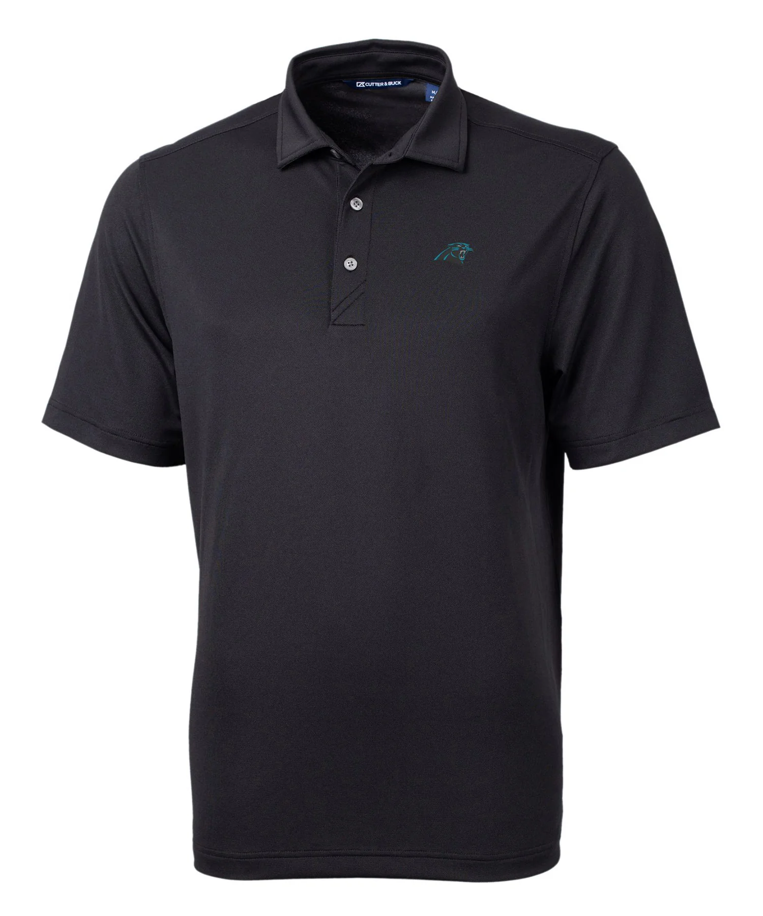 Cutter & Buck Carolina Panthers Short Sleeve Polo Knit Shirt - Image 3