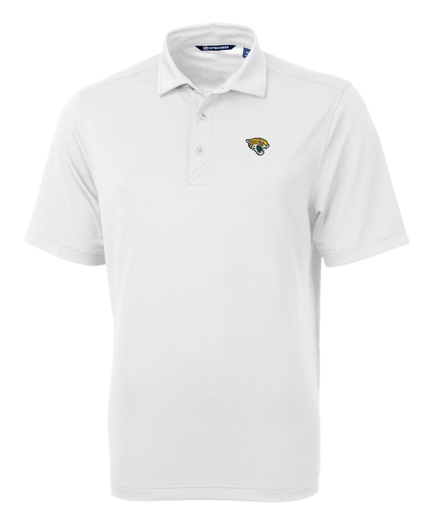 Cutter & Buck Jacksonville Jaguars Short Sleeve Polo Knit Shirt - Image 3