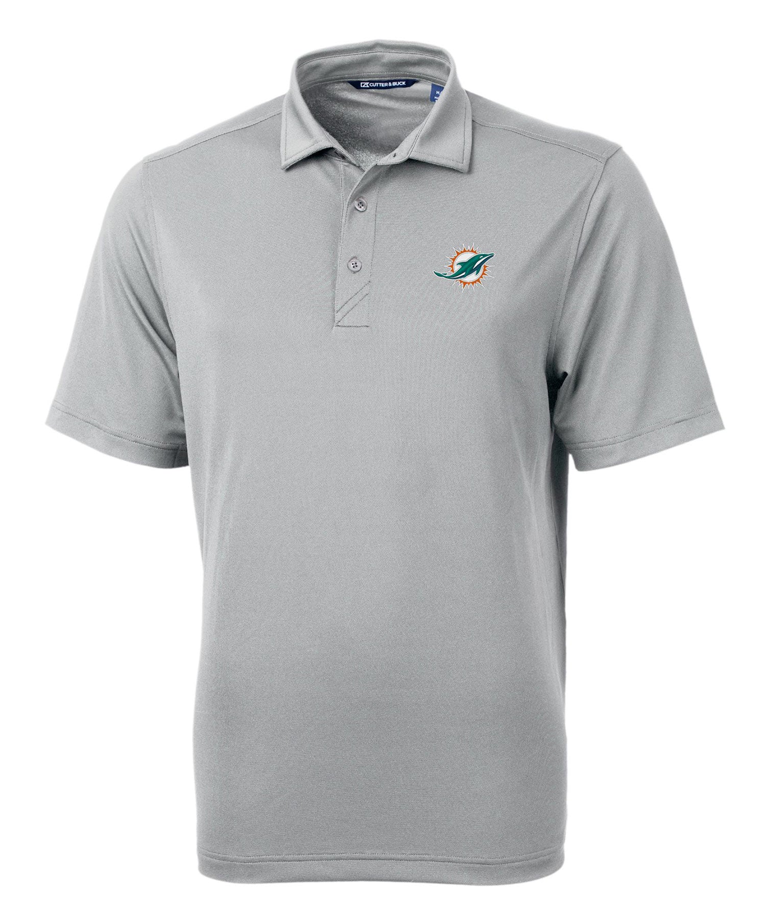 Cutter & Buck Miami Dolphins Short Sleeve Polo Knit Shirt - Image 5