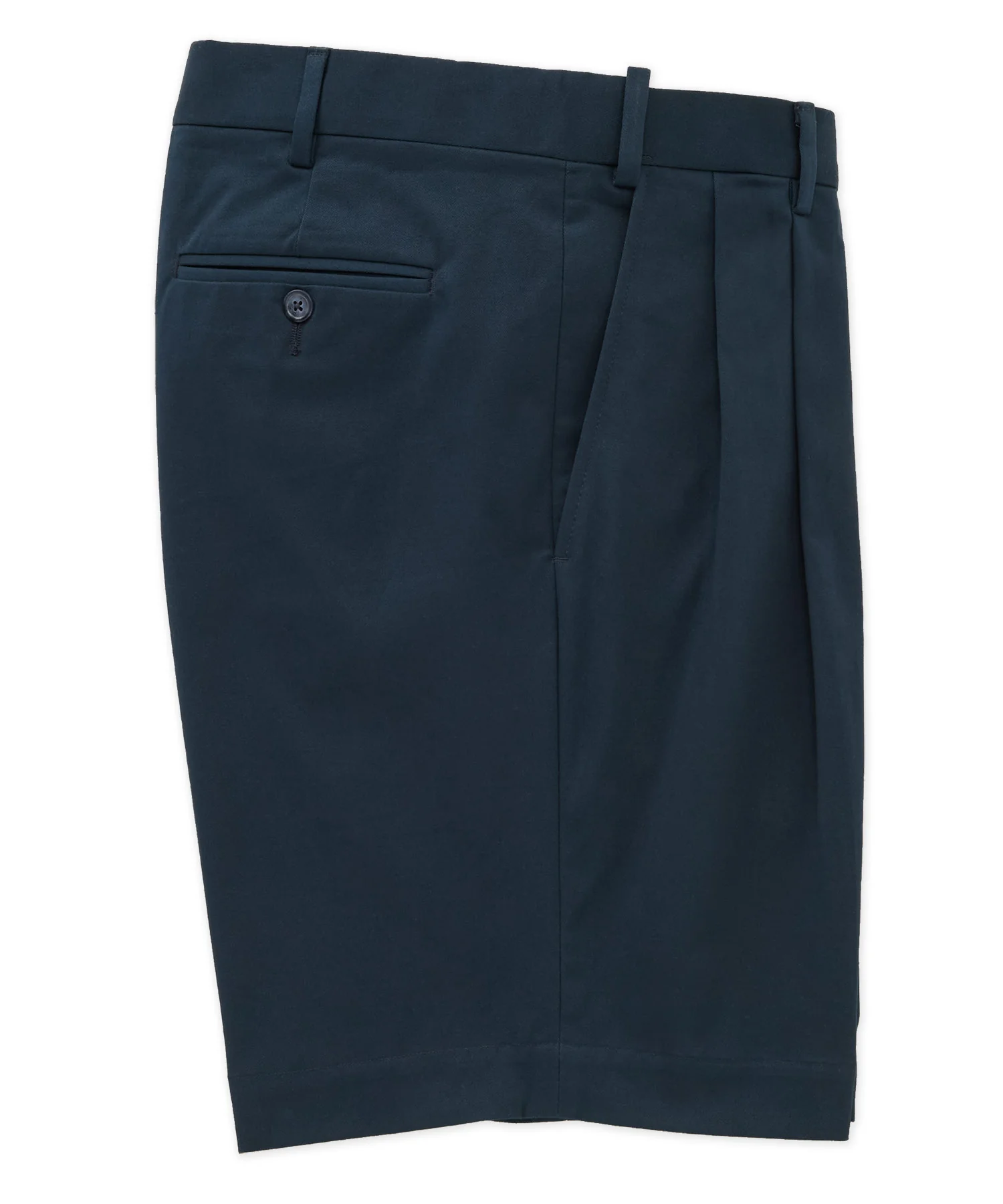 Westport 1989 Solid Stretch Cotton Pleated Shorts - Image 4