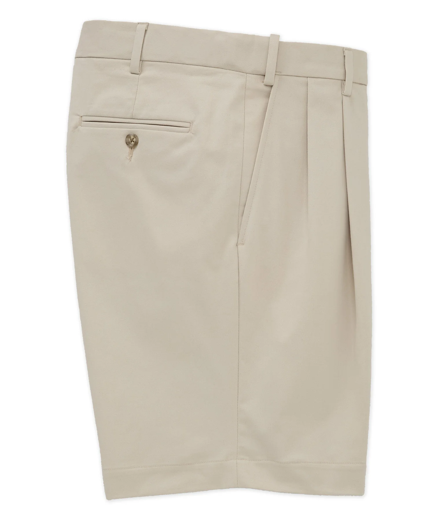Westport 1989 Solid Stretch Cotton Pleated Shorts - Image 5