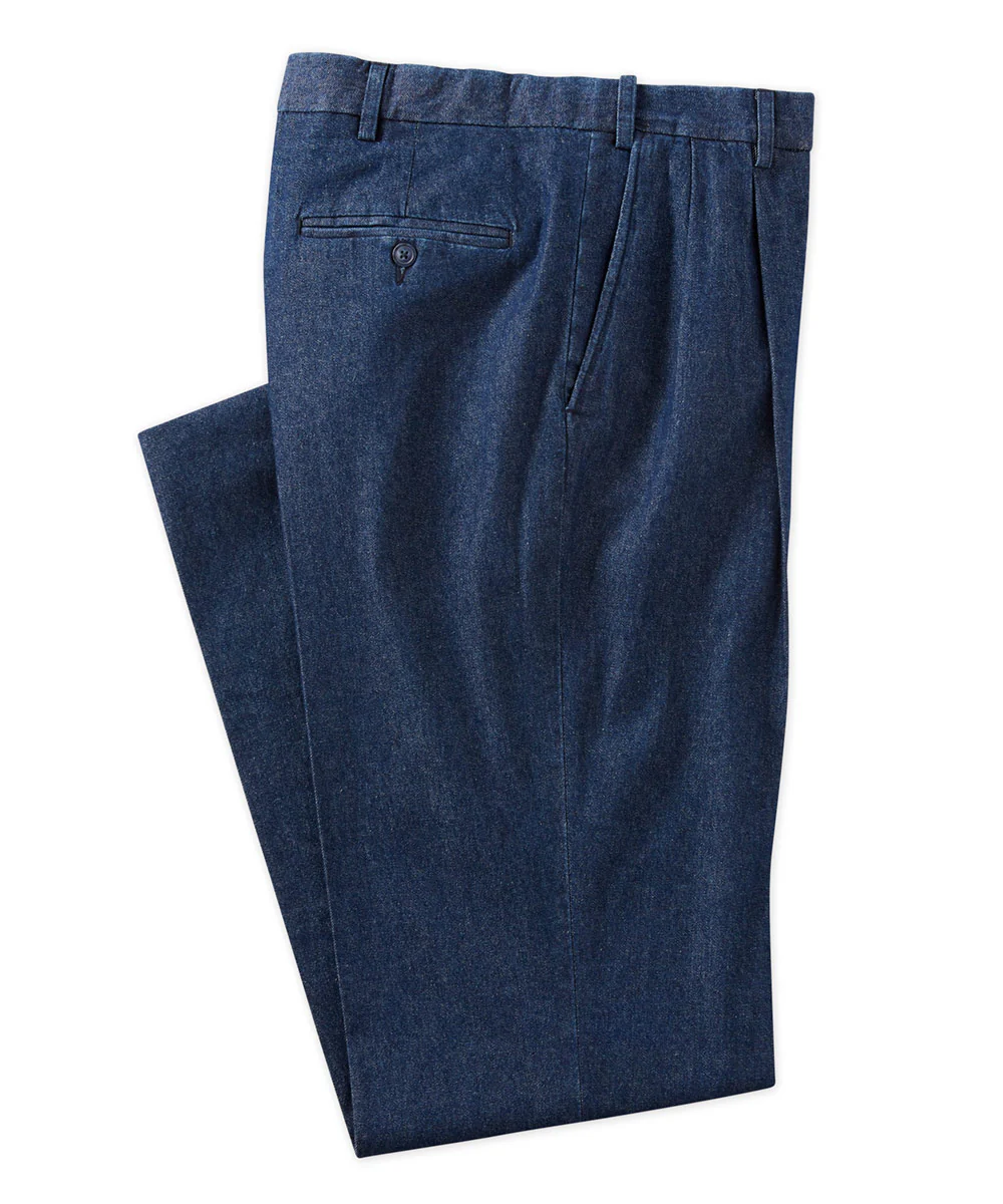 Westport 1989 Pleated Wrinkle-Free Twill Pants with Stretch Waistband - Image 5